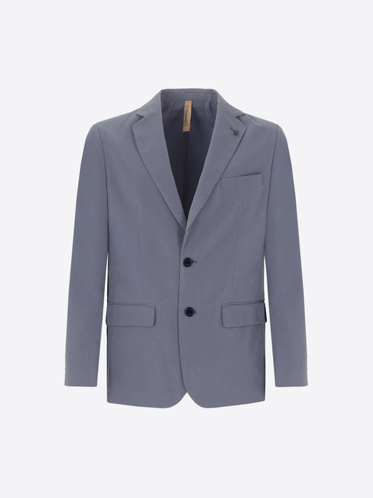 Semi-Tailored Jacket Arezzo In Super-Comfort Embossed Fine Stripe Fabric