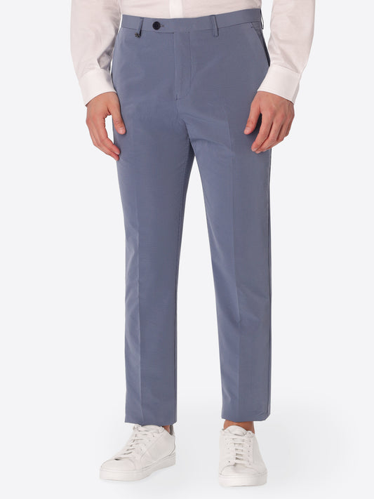 Arezzo Tailoring-HoseAus Super-Comfort Feinstruktur-Streifen-Gewebe