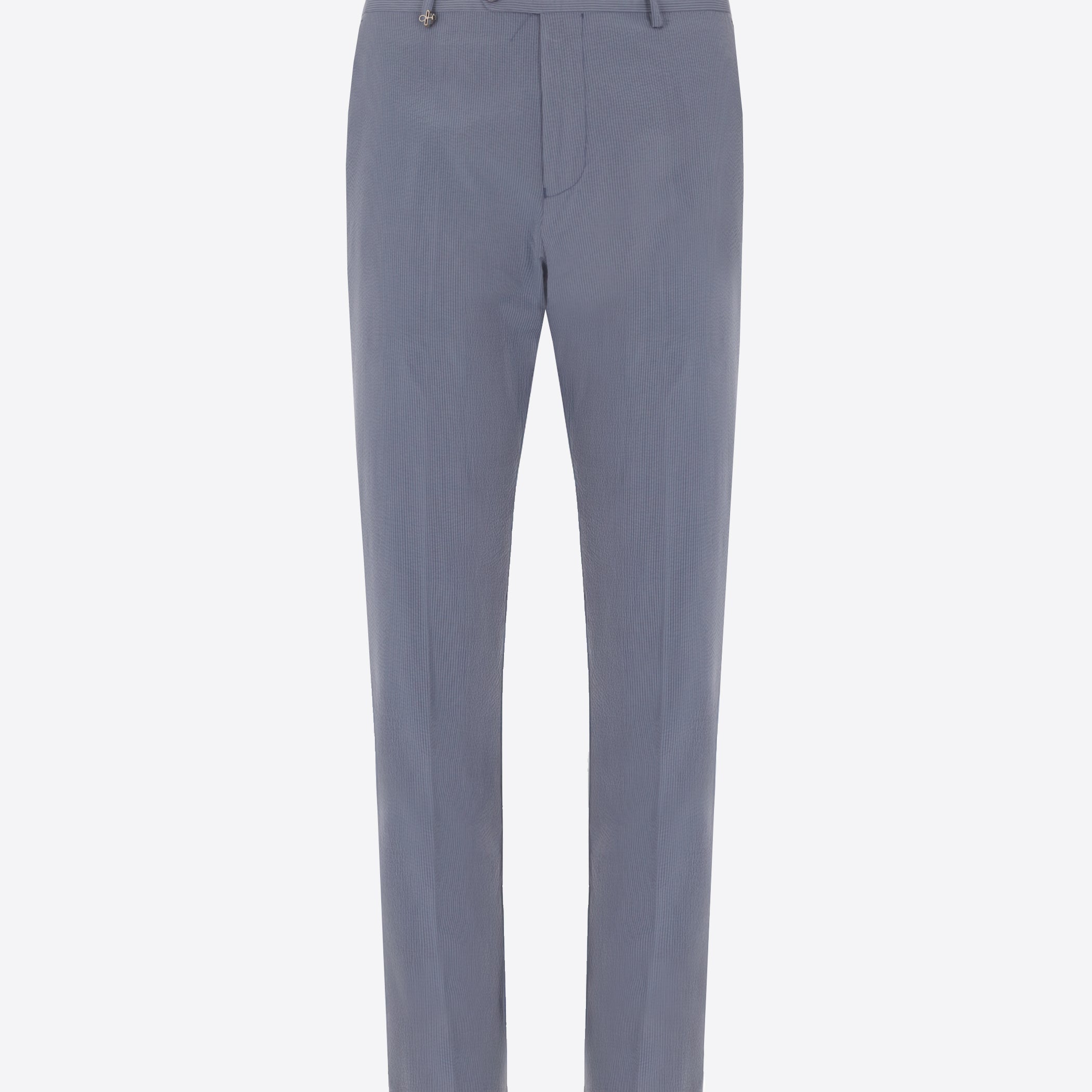 Tailoring Trousers Arezzo In Super-Comfort Embossed Fine Stripe Fabric