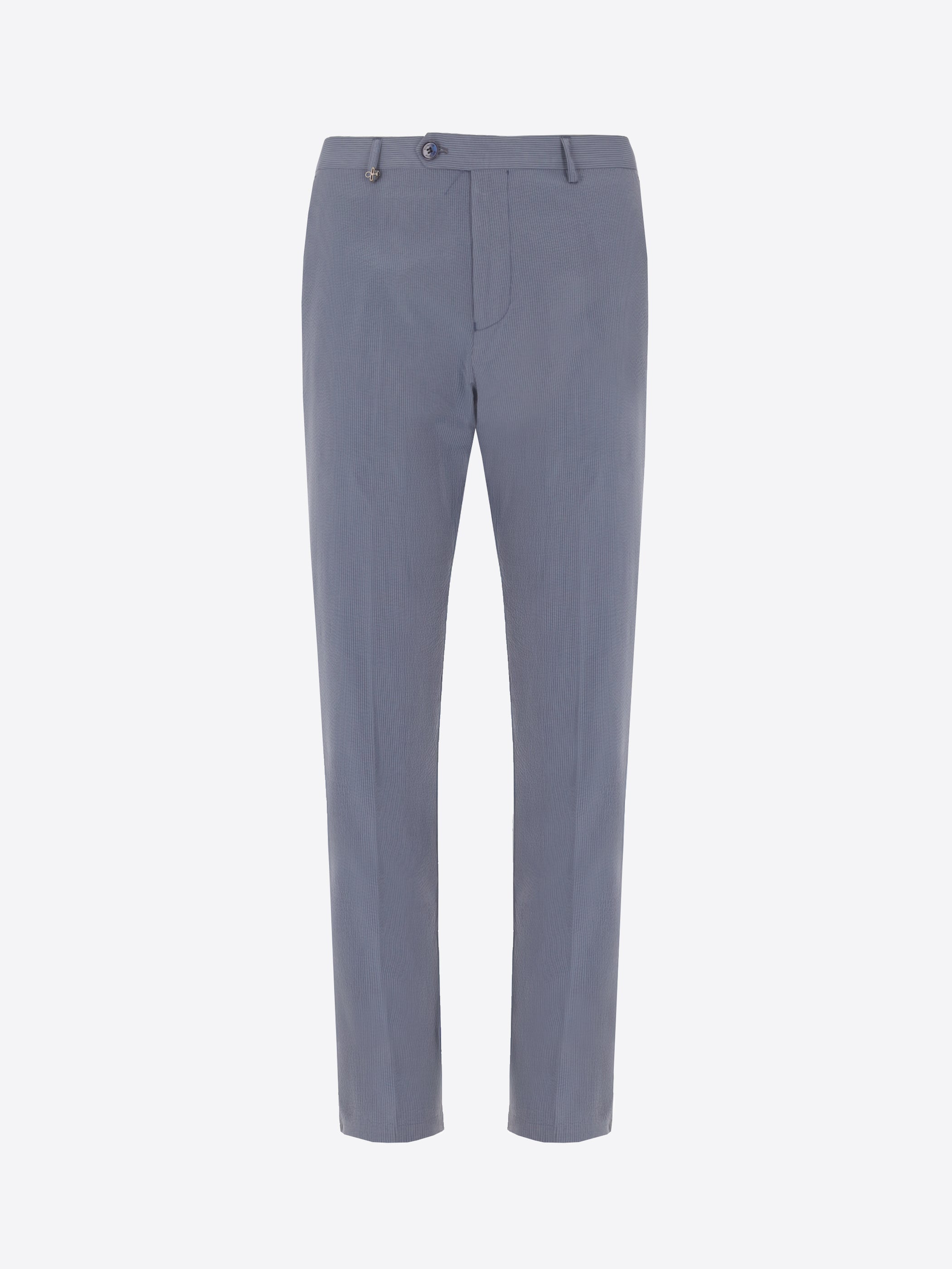 Tailoring Trousers Arezzo In Super-Comfort Embossed Fine Stripe Fabric