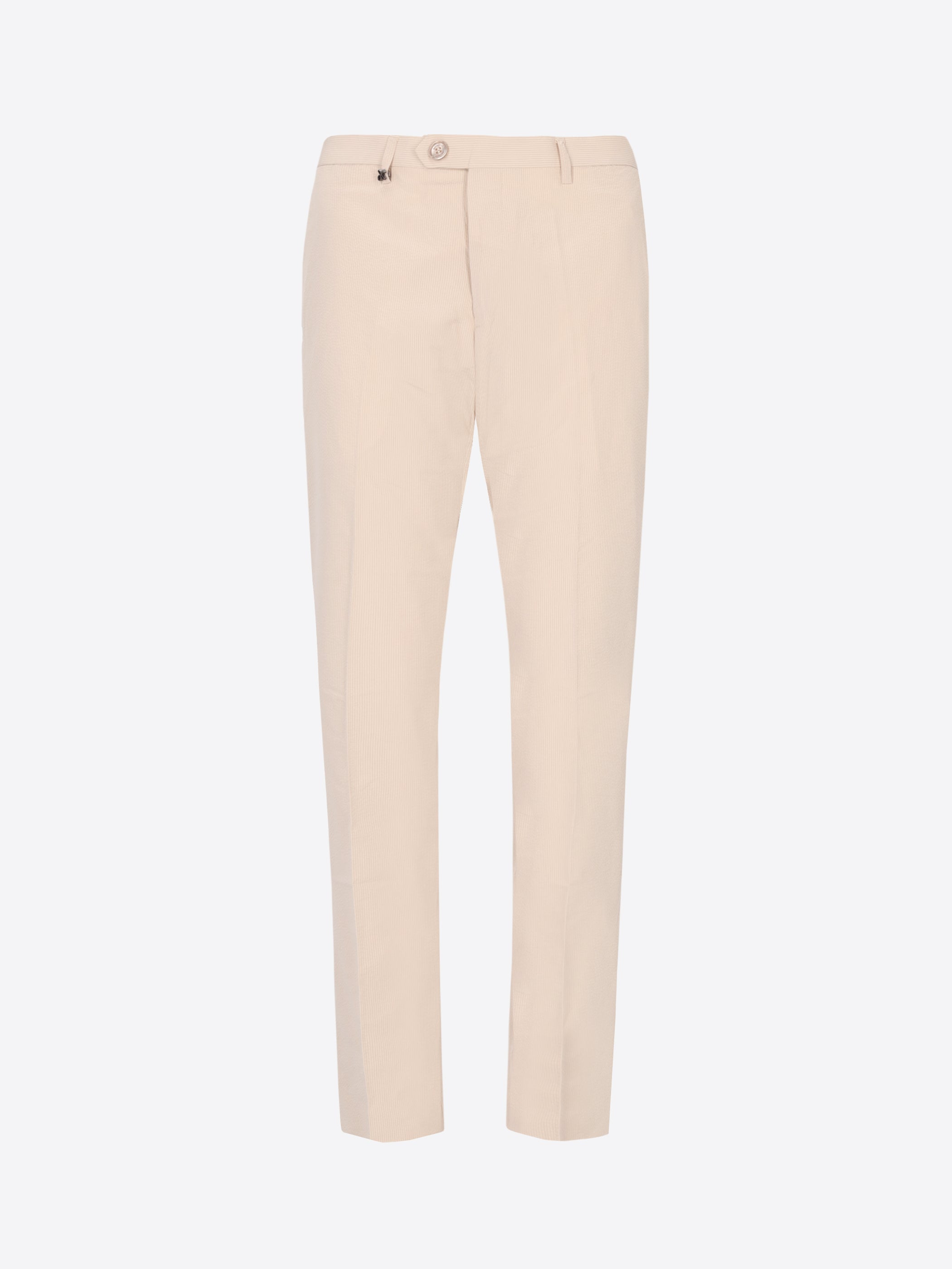 Tailoring Trousers Arezzo In Super-Comfort Embossed Fine Stripe Fabric