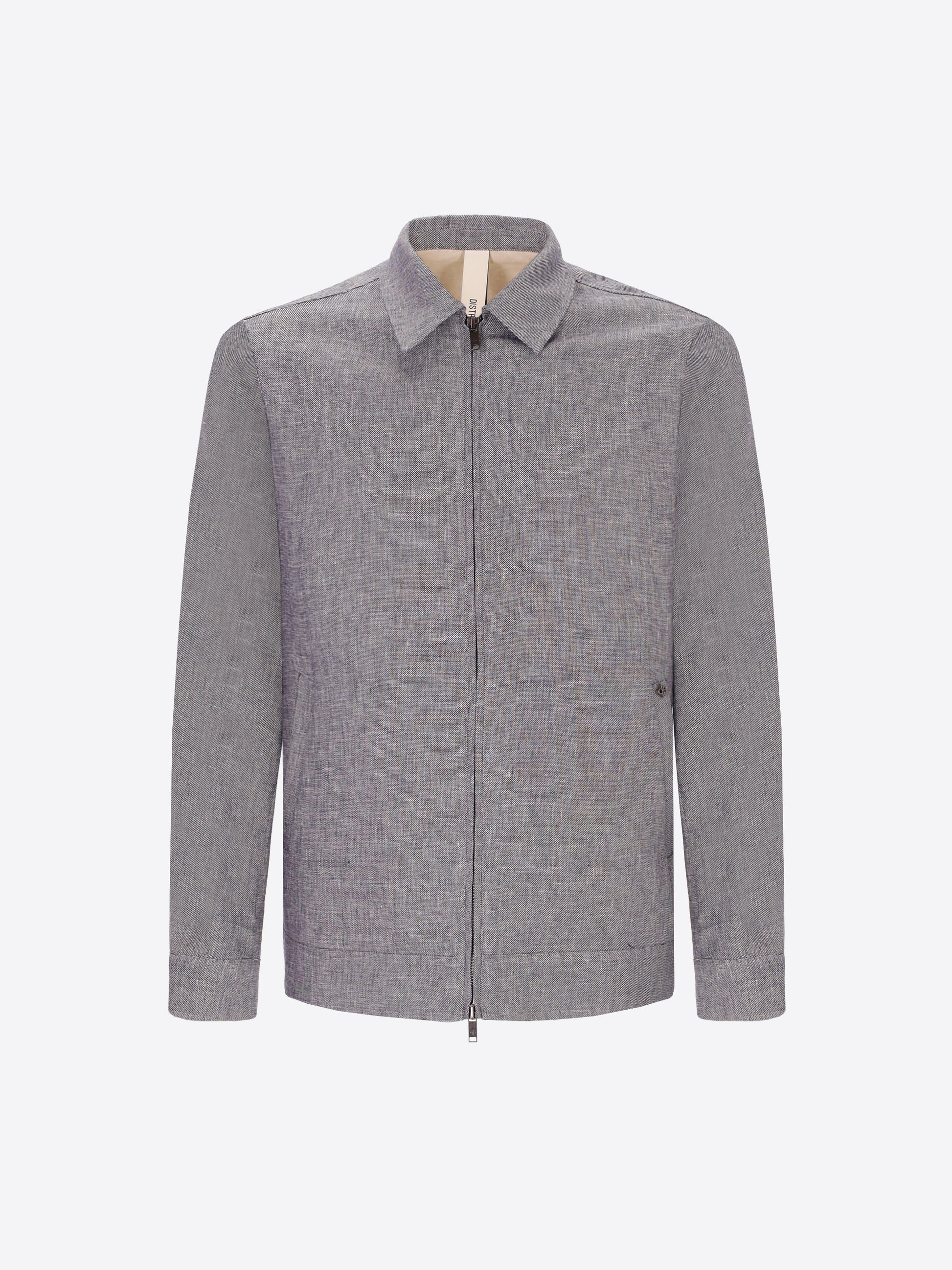 Certo Aviatorjacke Aus Weichem Leinenmischgewebe