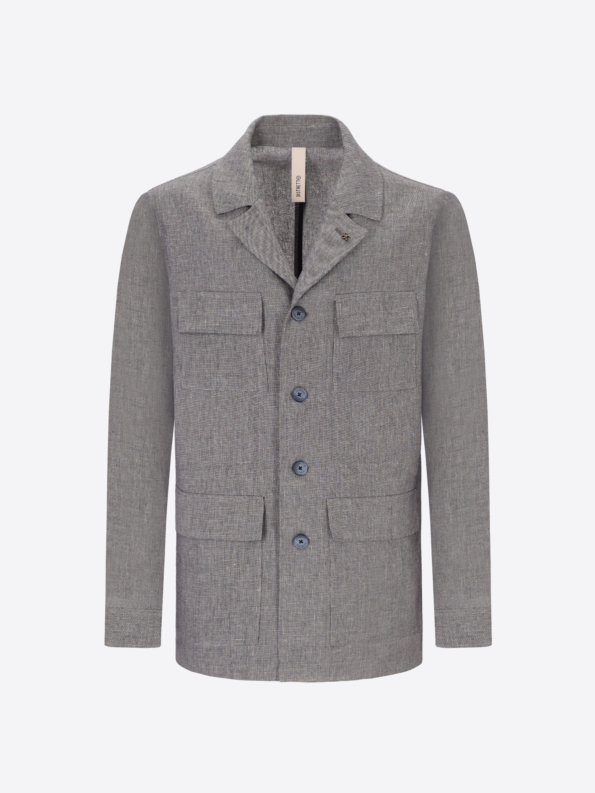 Certo Fieldjacke Aus Weichem Leinenmischgewebe