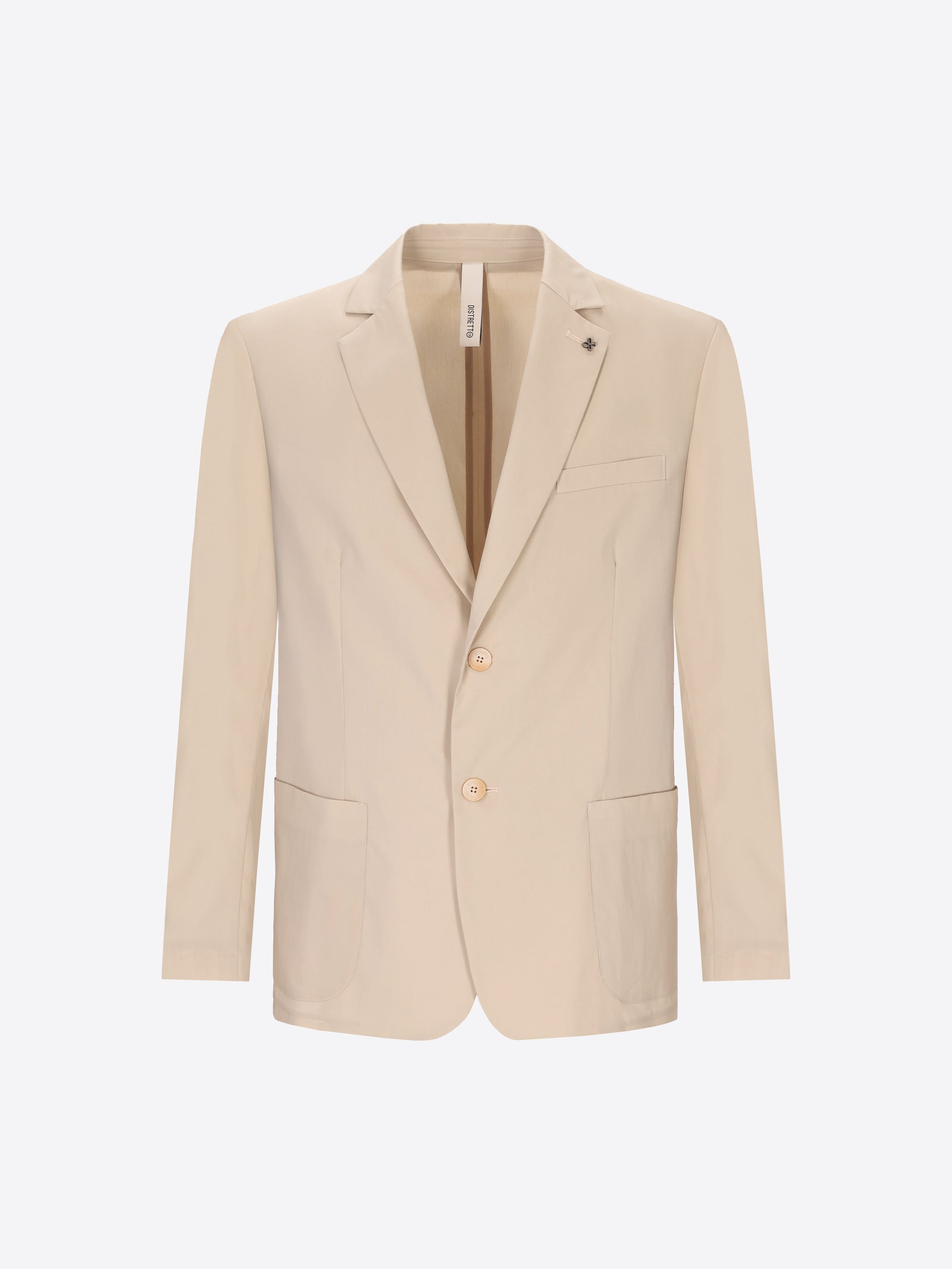 Jacket Grano In Ultralight Cotton-Nylon Blend Fabric
