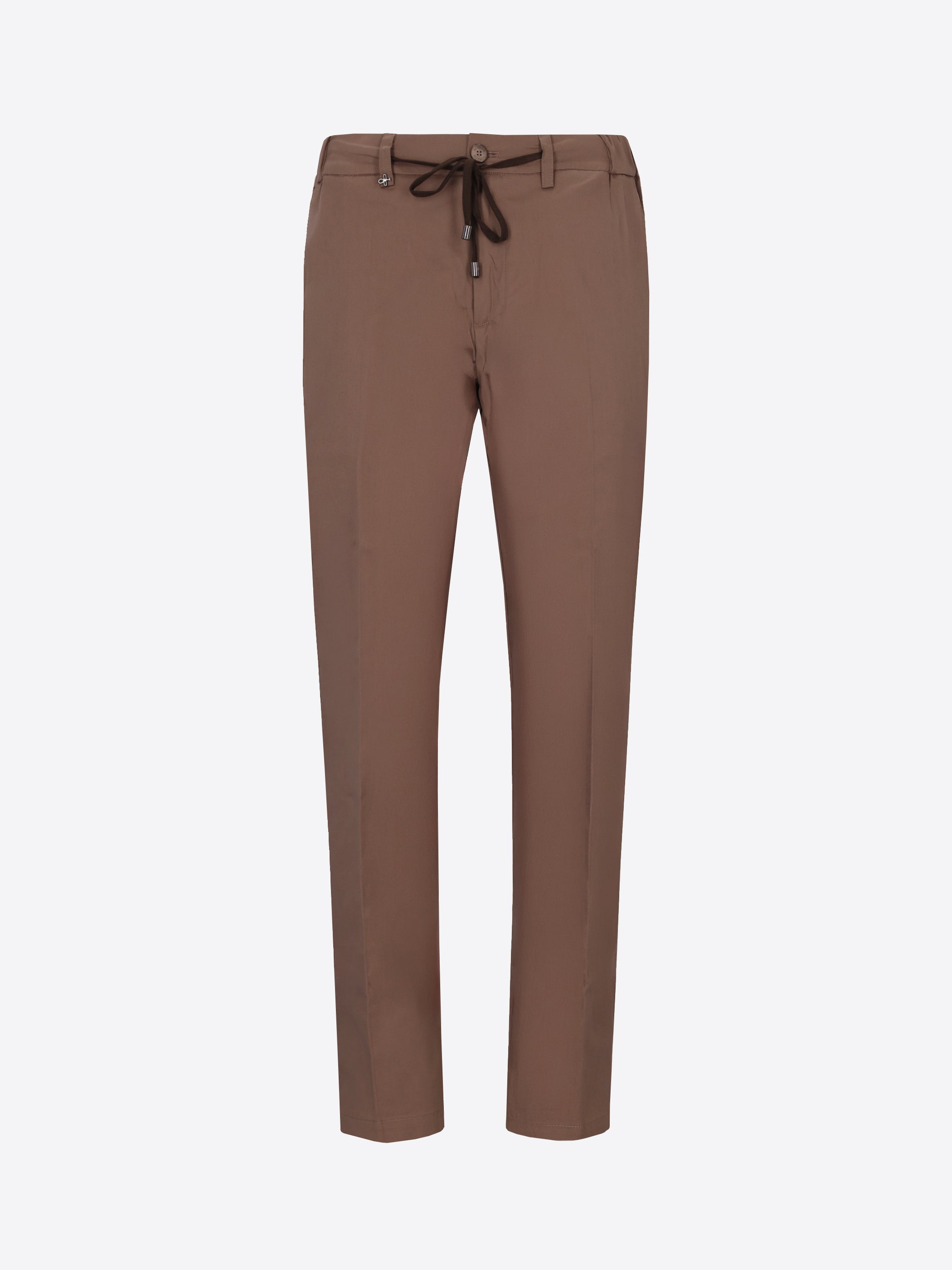 York Trousers Grano In Ultralight Cotton-Nylon Blend Fabric