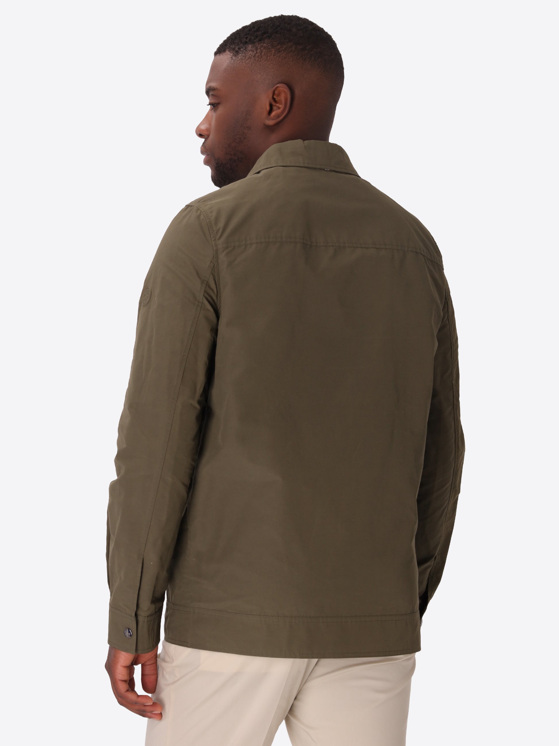 Herit Aviator-Jacke Aus Technischem Wasserabweisendem Atmungsaktivem Baumwoll-Nylon-Gewebe