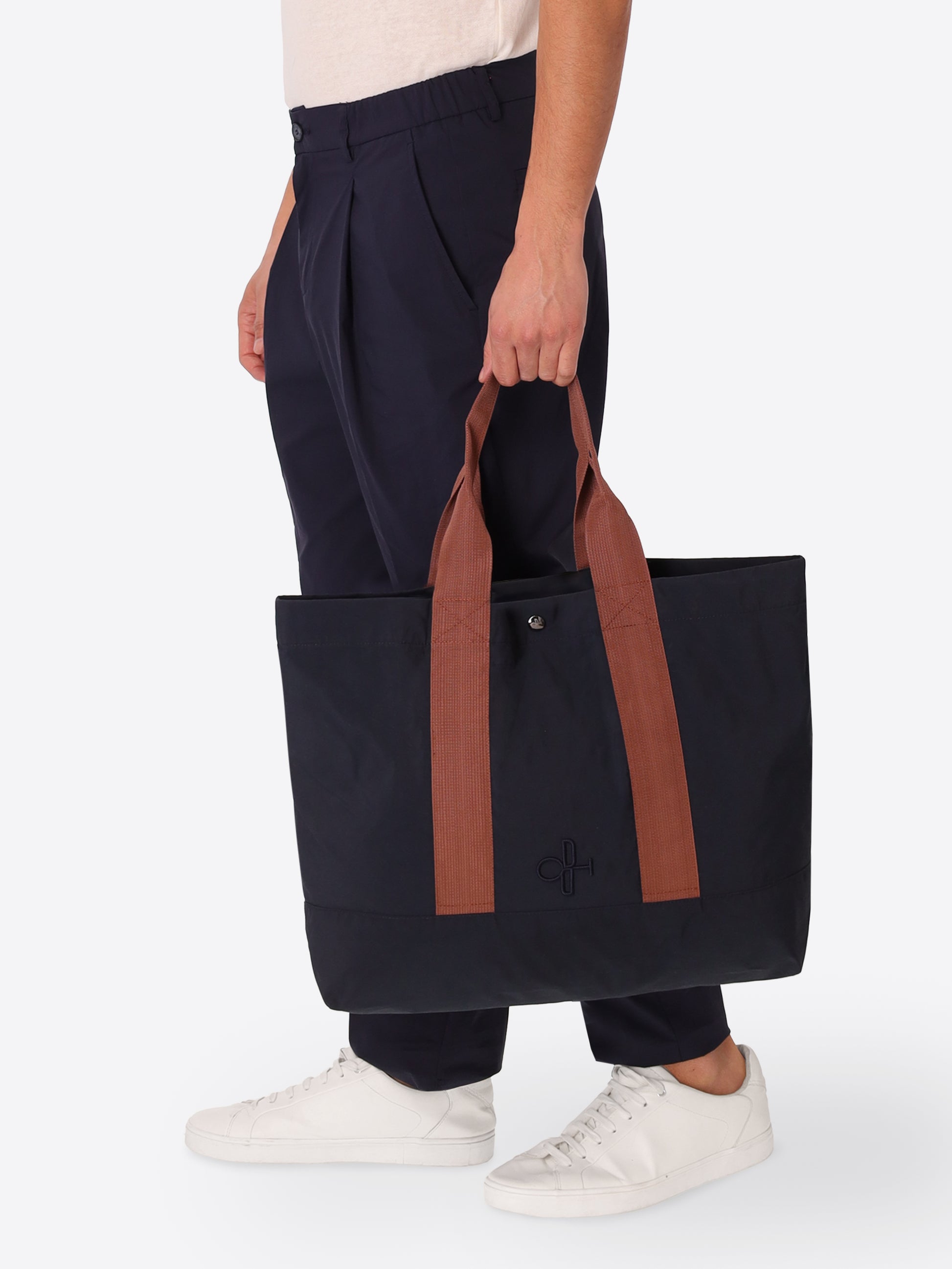 Borsa Herit In Tessuto Tecnico Cotone Nylon Idrorepellente