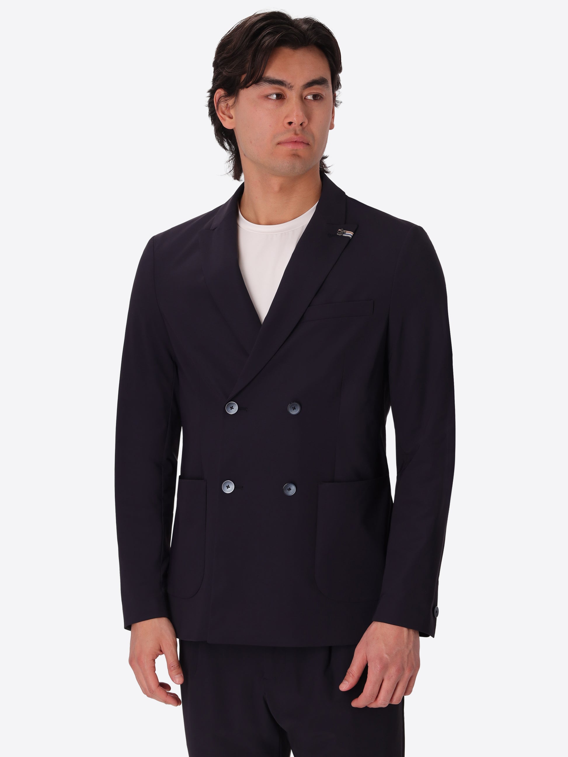 High-Perform12 Double-Breasted Jacket Active M26