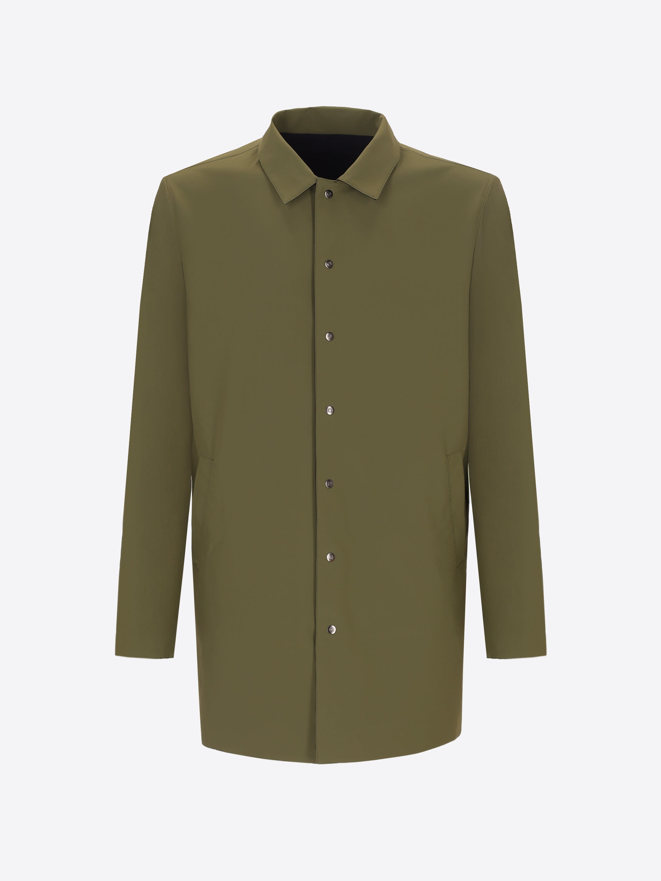 High-Perform12 Trench Rev-Active M26 Double-Face Technical Fabric