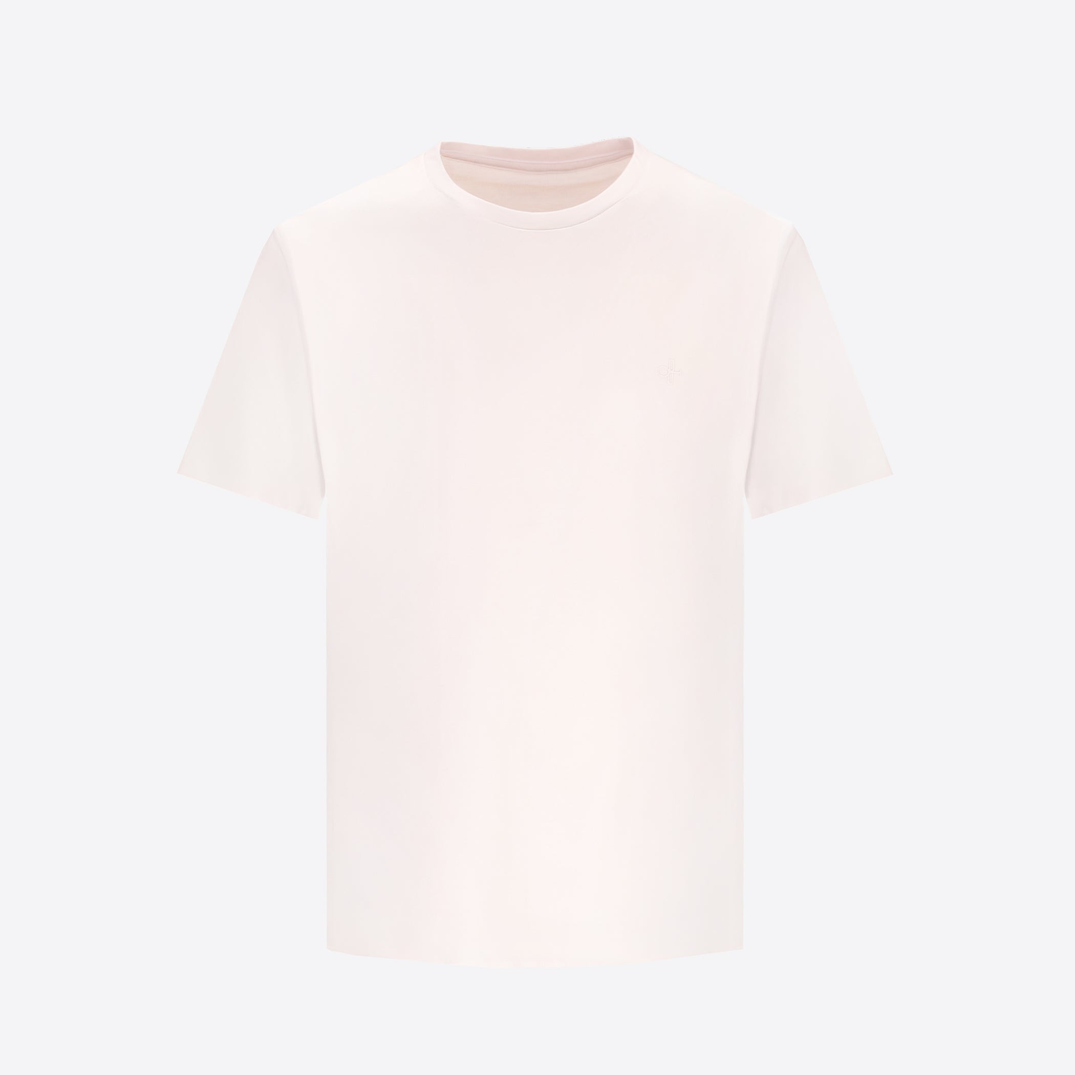 Londra Baumwoll-T-Shirt mit Rundhalsausschnitt und Logo