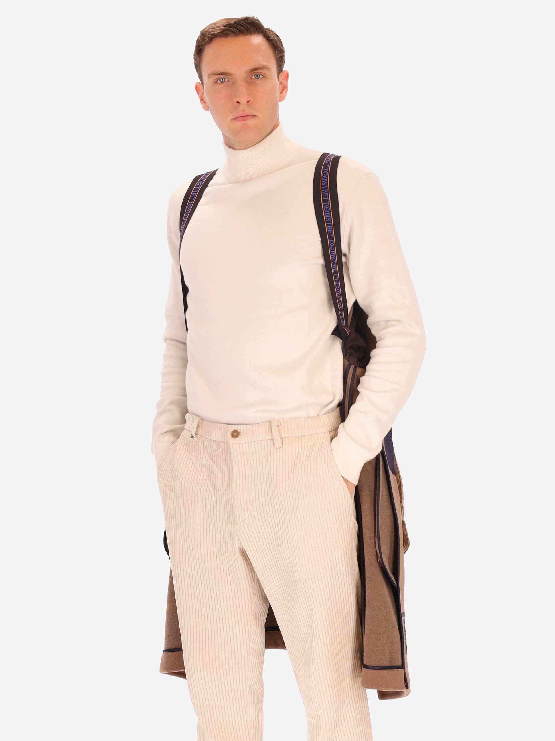 Super-Comfort Wool-Blend Coat Manchester with Detachable Hood Insert