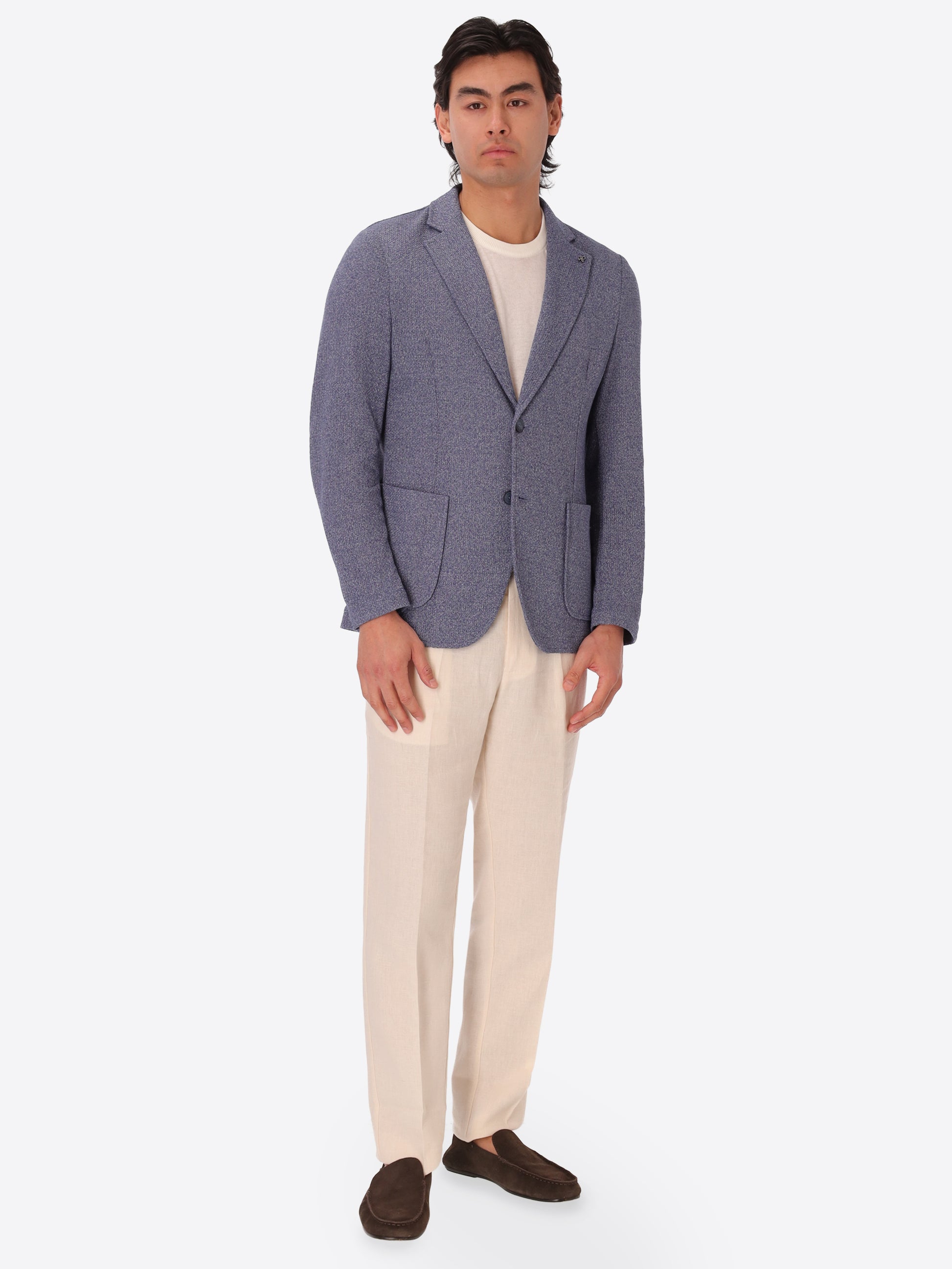 Regi Jacke Aus Meliertem Jersey-Strickgewebe Mit Stretch - Icon