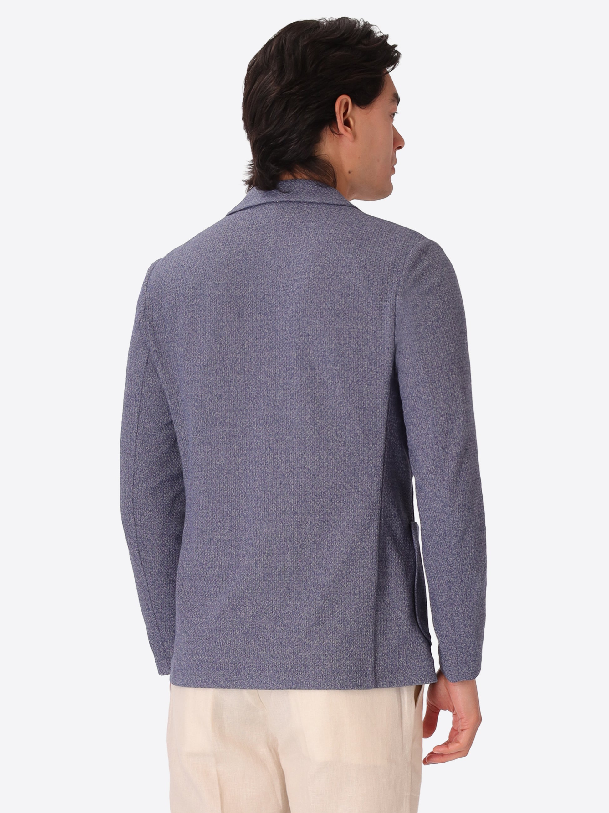 Regi Jacke Aus Meliertem Jersey-Strickgewebe Mit Stretch - Icon