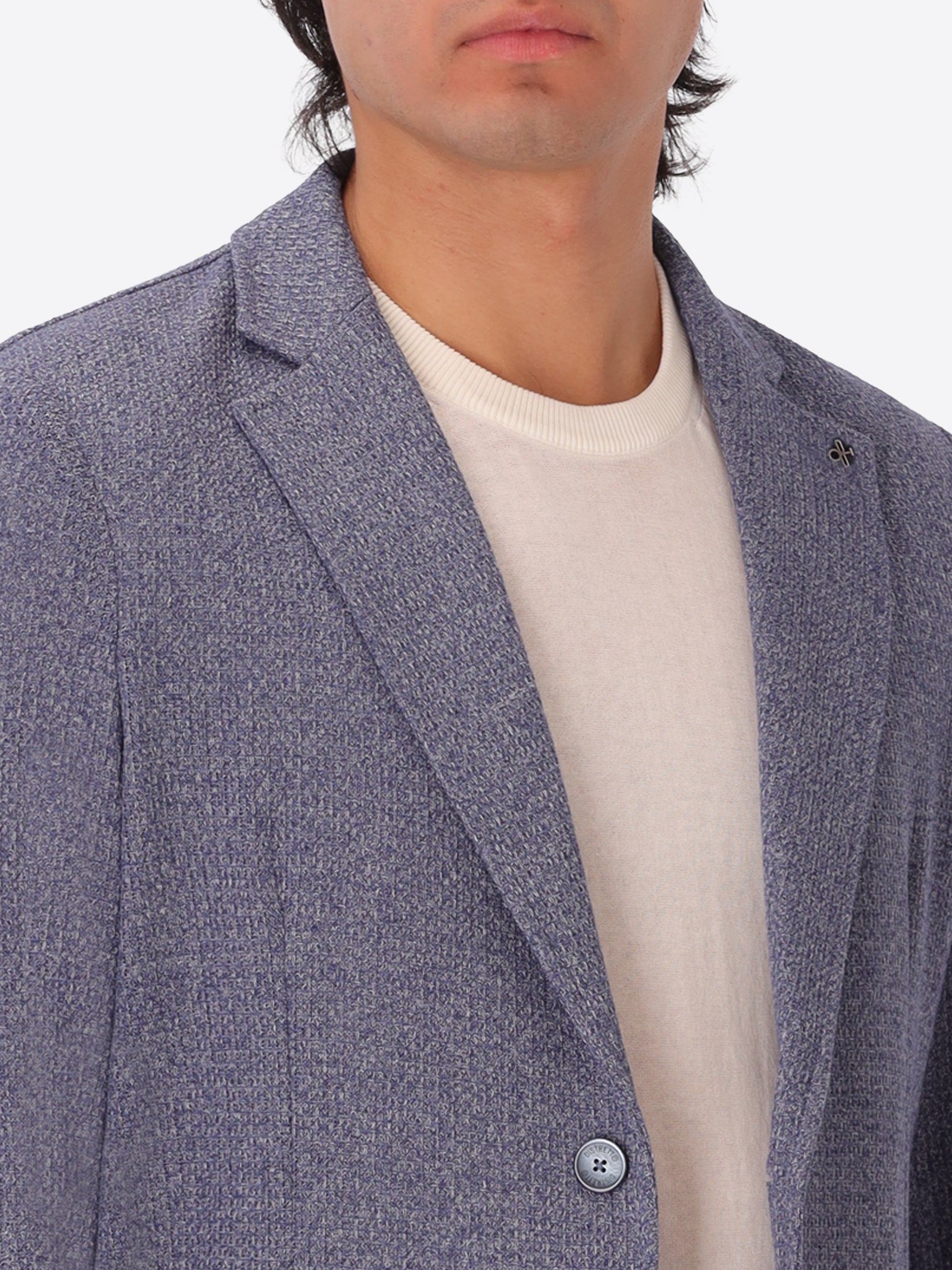 Regi Jacke Aus Meliertem Jersey-Strickgewebe Mit Stretch - Icon