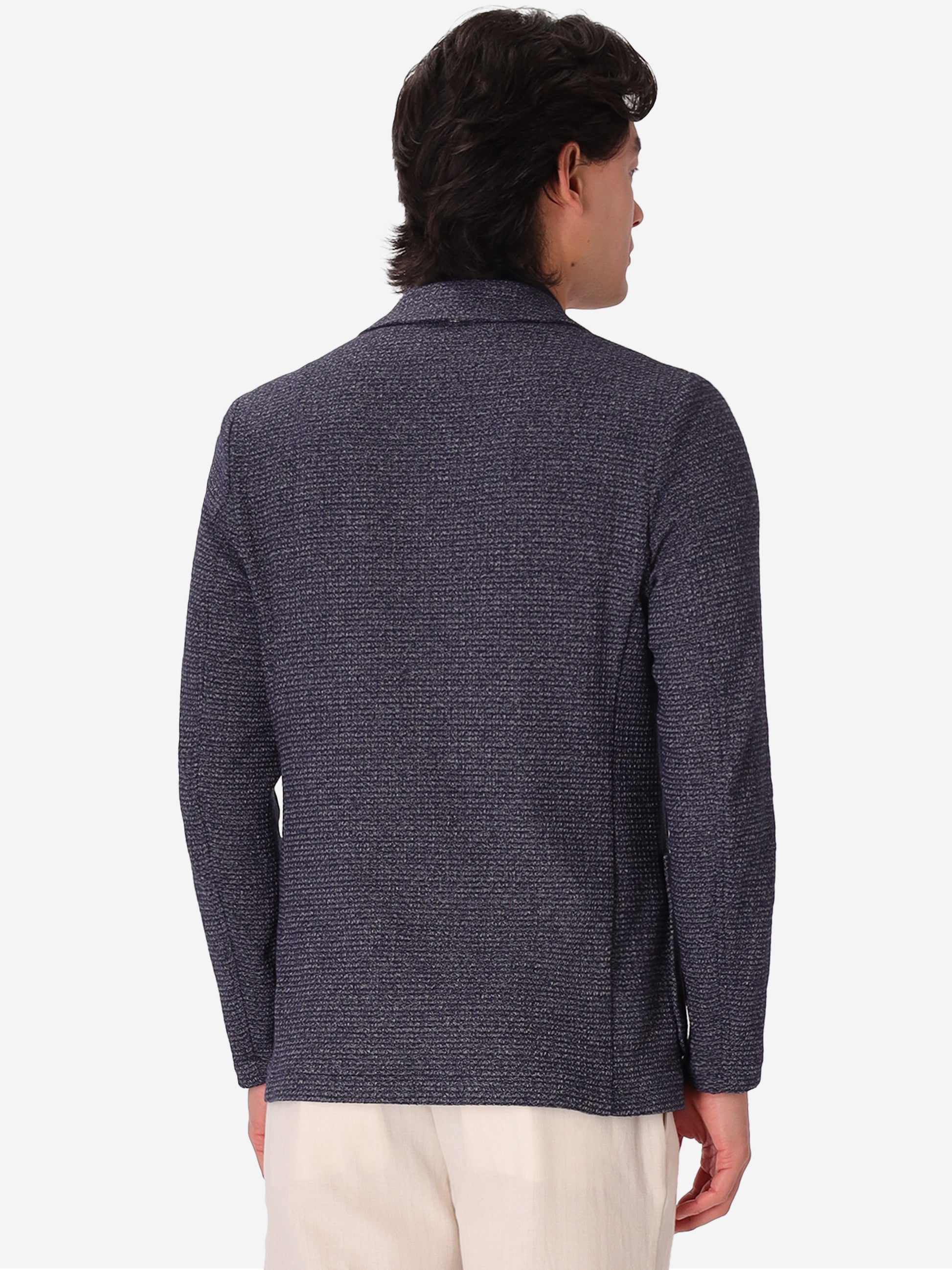 Regi Jacke Aus Meliertem Jersey-Strickgewebe Mit Stretch - Icon