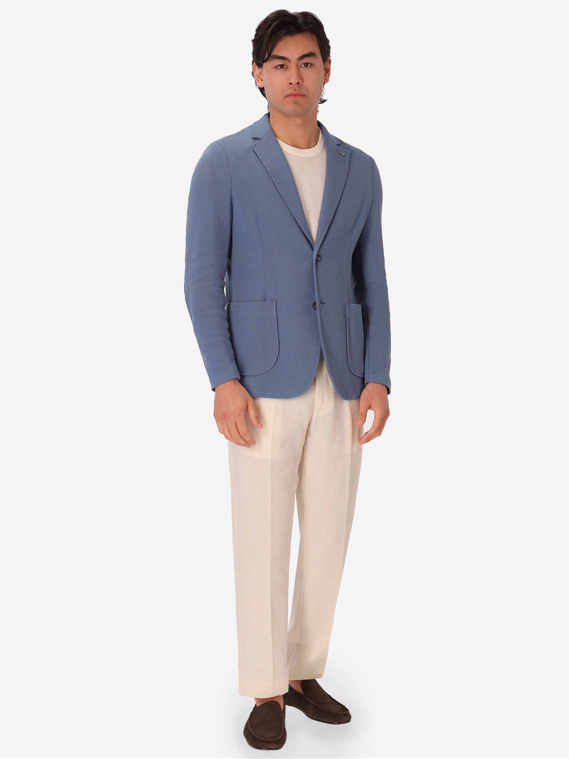 Rufino Jacke Aus Jersey-Strickgewebe Mit Stretch