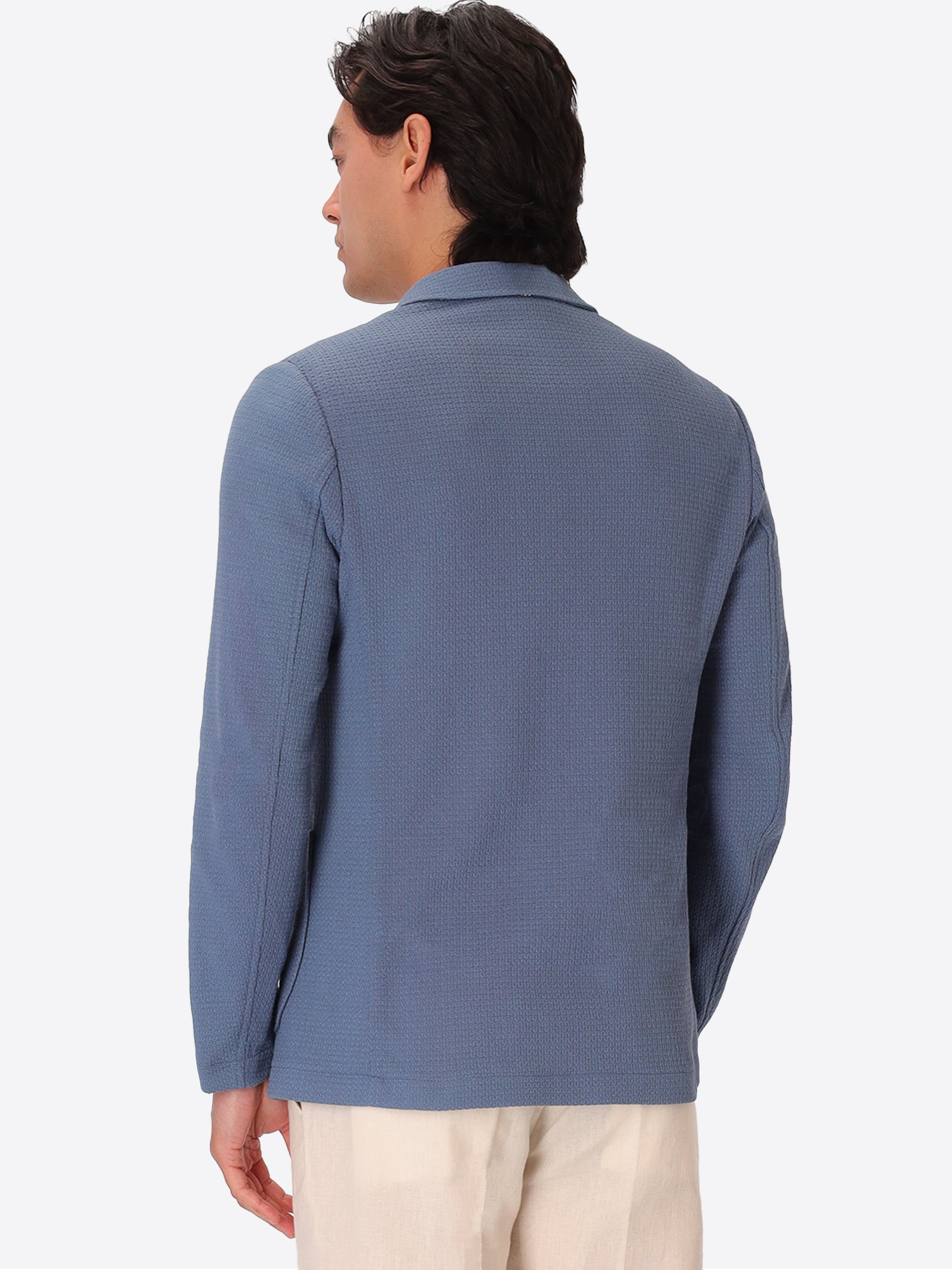 Rufino Jacke Aus Jersey-Strickgewebe Mit Stretch