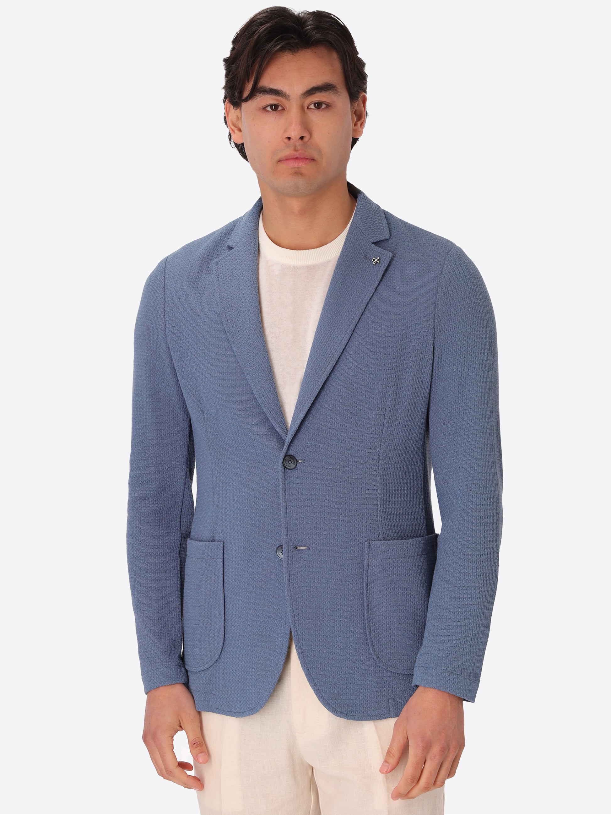 Rufino Jacke Aus Jersey-Strickgewebe Mit Stretch