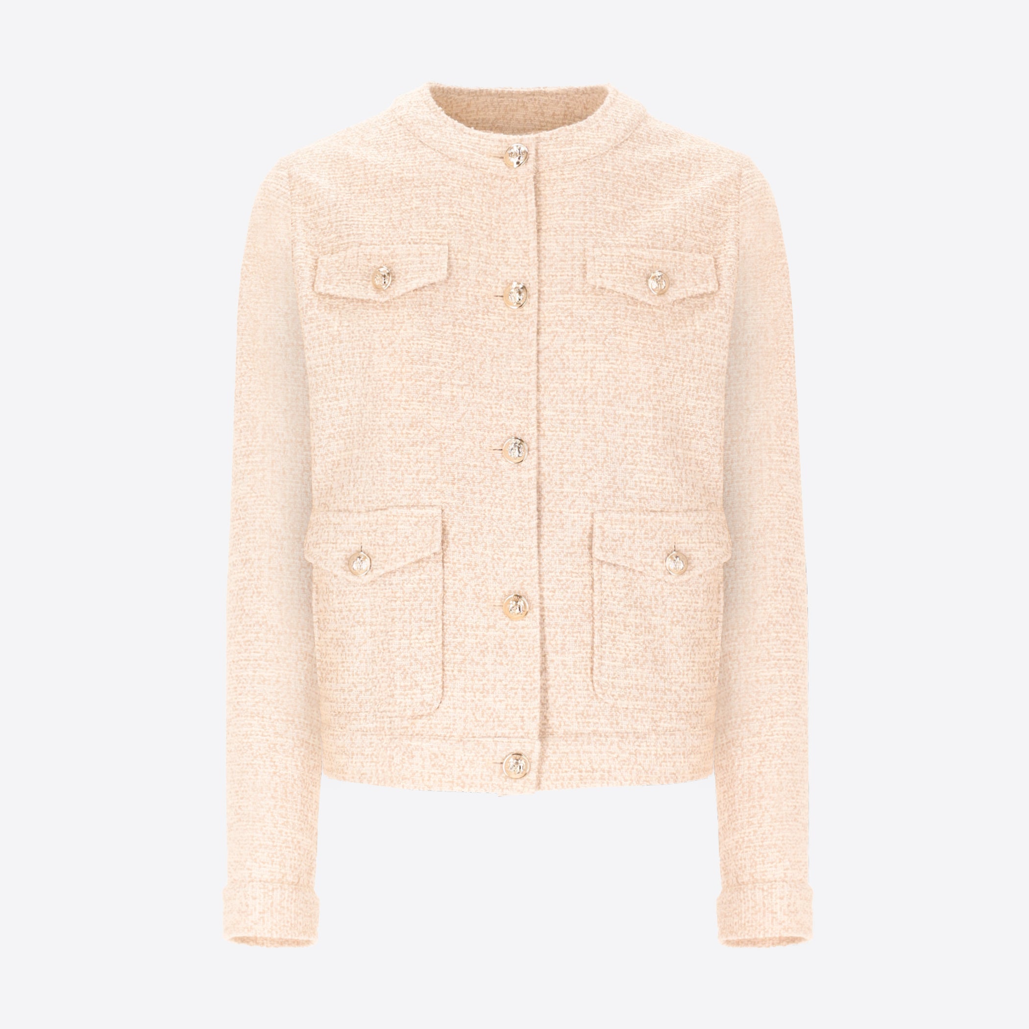 Gelso Chanel-Jacke Aus Comfort Baumwoll-Chaneljersey - Woman