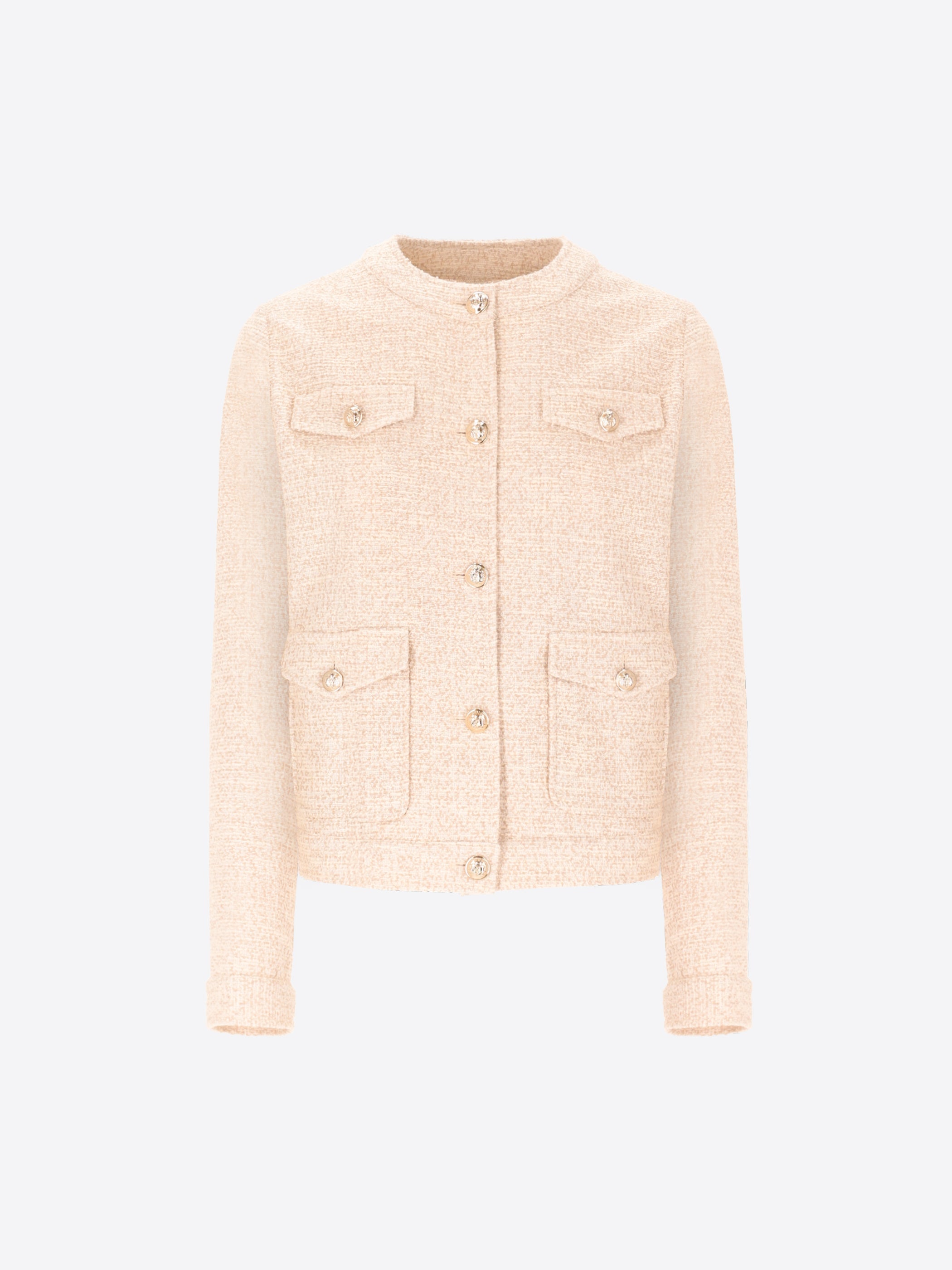 Gelso Chanel-Jacke Aus Comfort Baumwoll-Chaneljersey - Woman