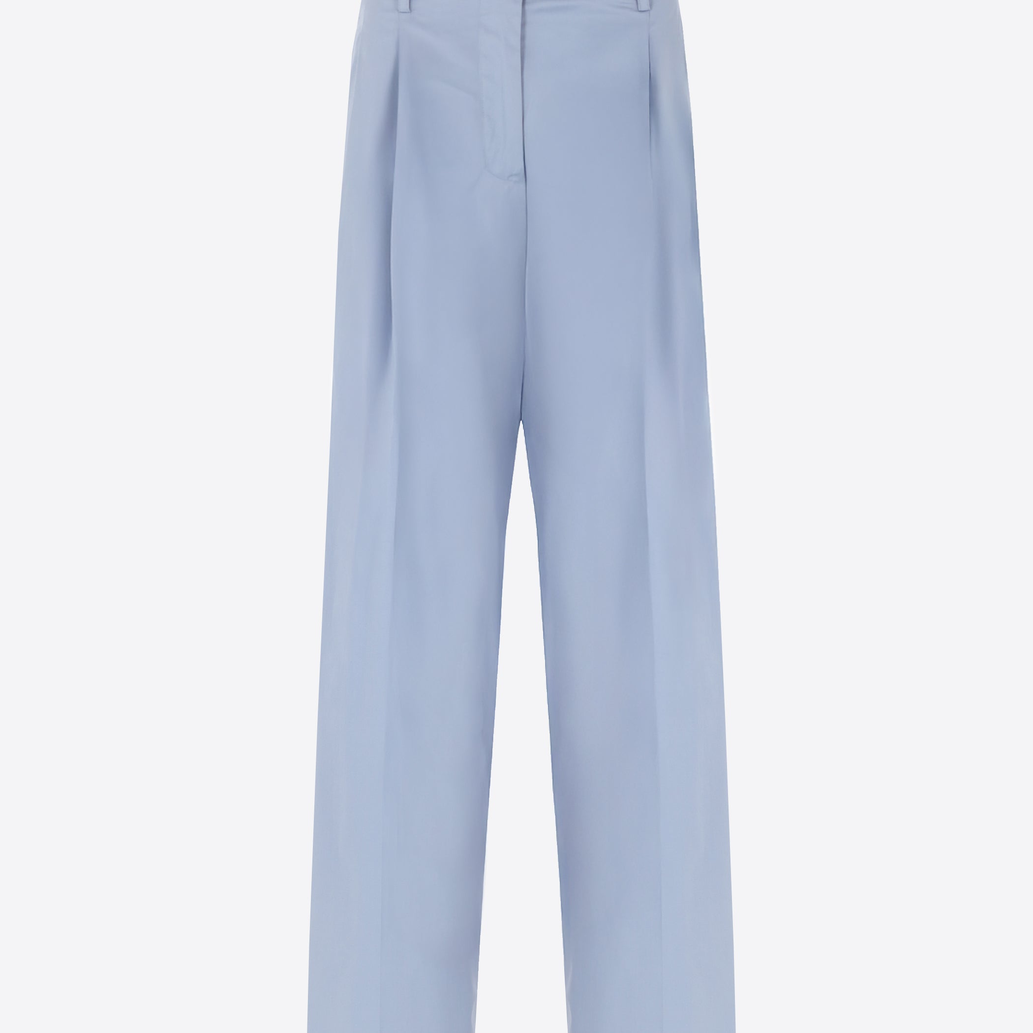 Grano Over Hose Aus Elastischem Baumwollpopeline - Woman
