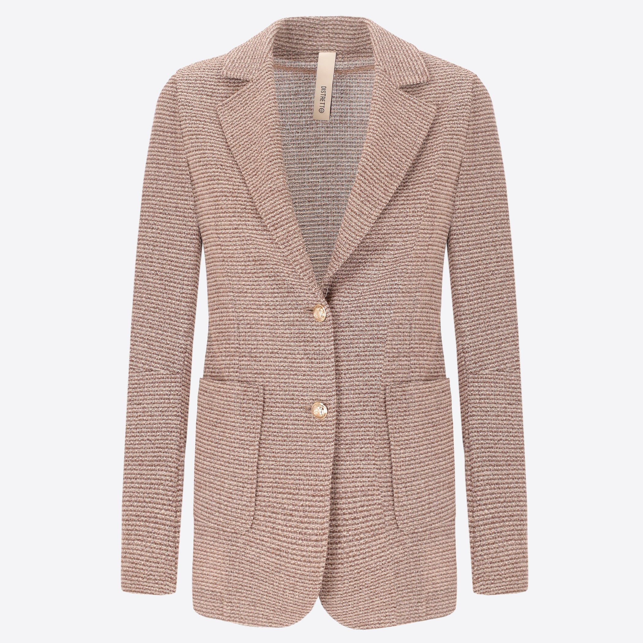 Super-Comfort Armoured Bicolor Cotton Jersey Men's Jacket Regi - Woman