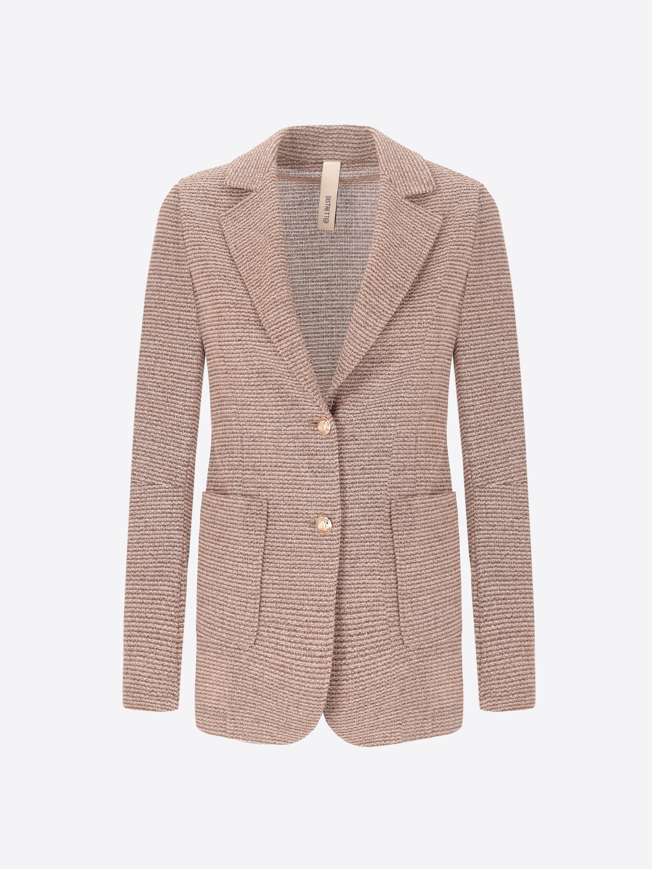 Super-Comfort Armoured Bicolor Cotton Jersey Men's Jacket Regi - Woman