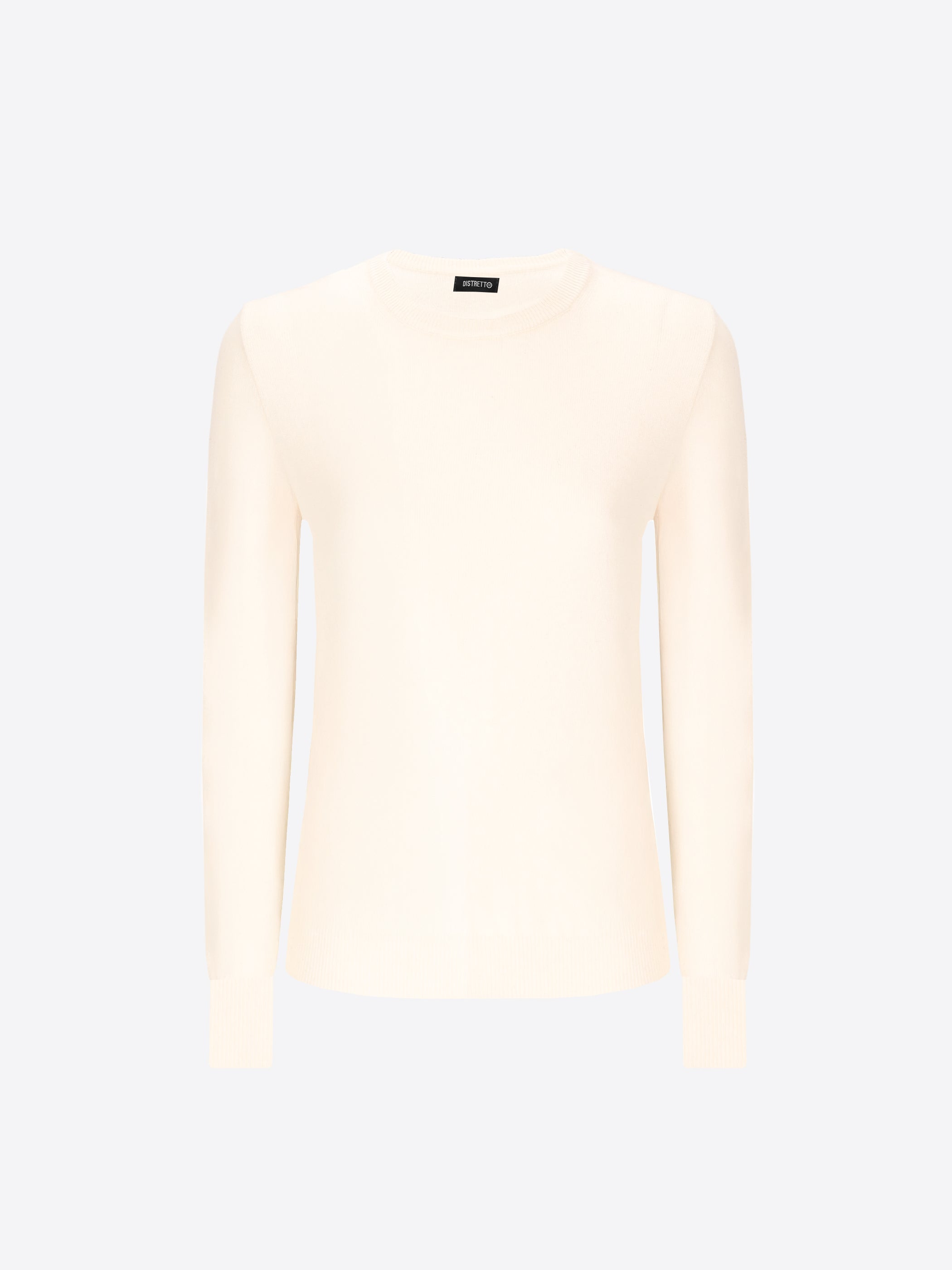 Wool Cashmere Blend Crewneck Knitwear Geppi