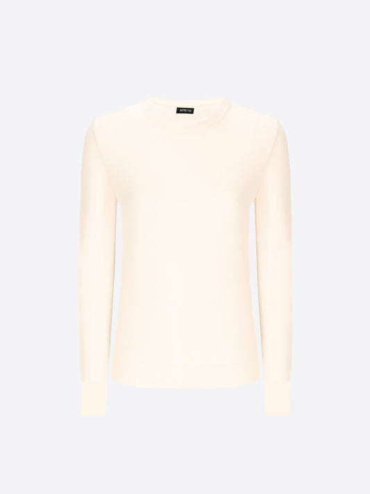 Maglia Geppi Girocollo in Misto Lana e Cashmere
