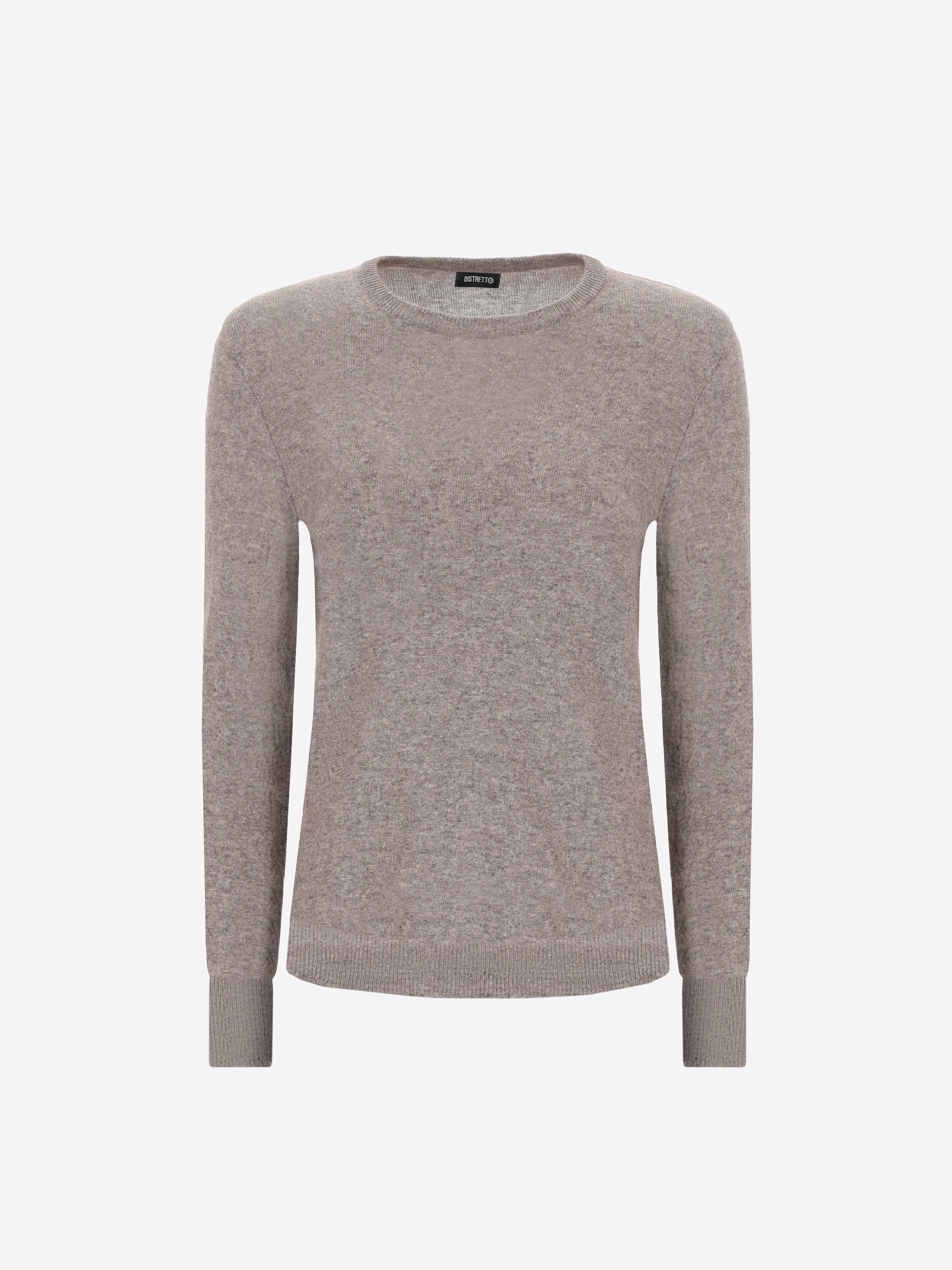 Wool Cashmere Blend Crewneck Knitwear Geppi