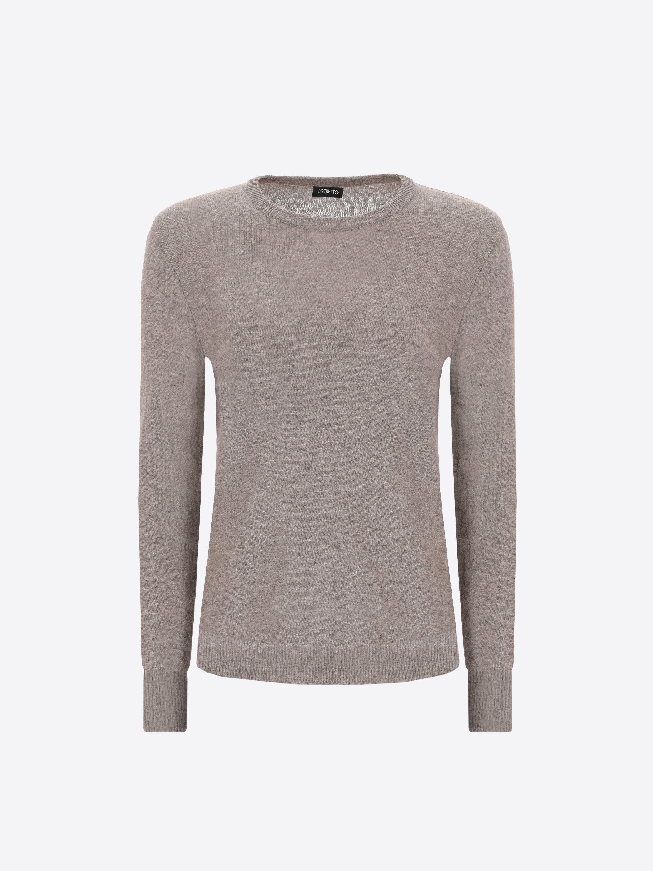 Wool Cashmere Blend Crewneck Knitwear Geppi
