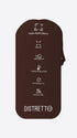Distretto12 High-Perform12 Brown Travel Pouch with Logo - Product Still Life