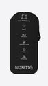 Distretto12 High-Perform12 Black Travel Pouch with Logo - Product Still Life
