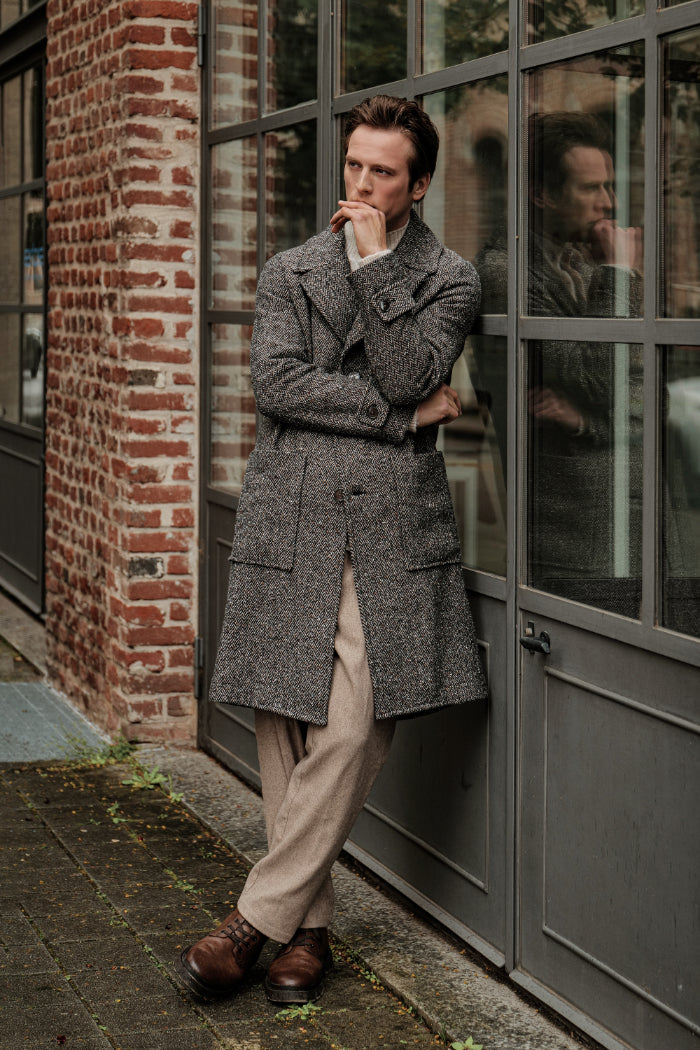 man coat Distretto12 - the gentleman - potogallery campaign fall-winter 2025-2026