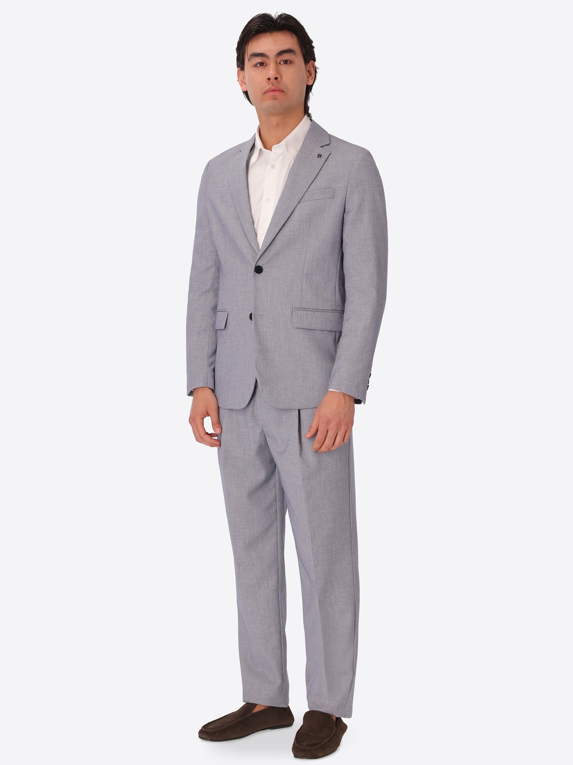 Giacca Tailoring Acanto in Tessuto Melange Misto Viscosa