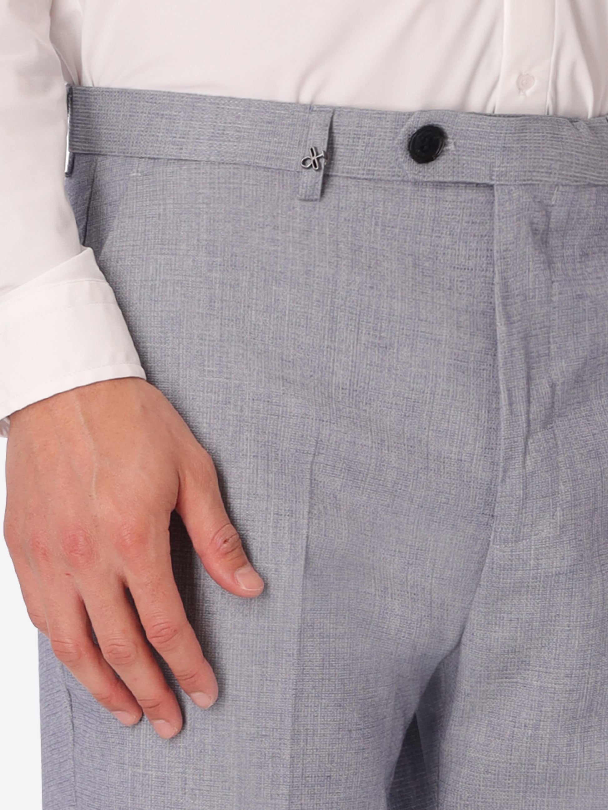 Tailoring Hose Acanto aus Viskosemischung in Mélange