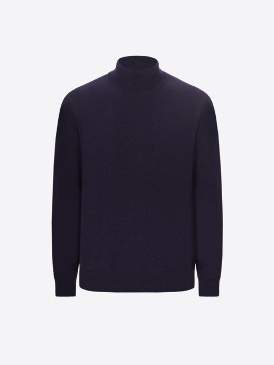 Wool Cashmere Blend High Neck Knitwear Pietro