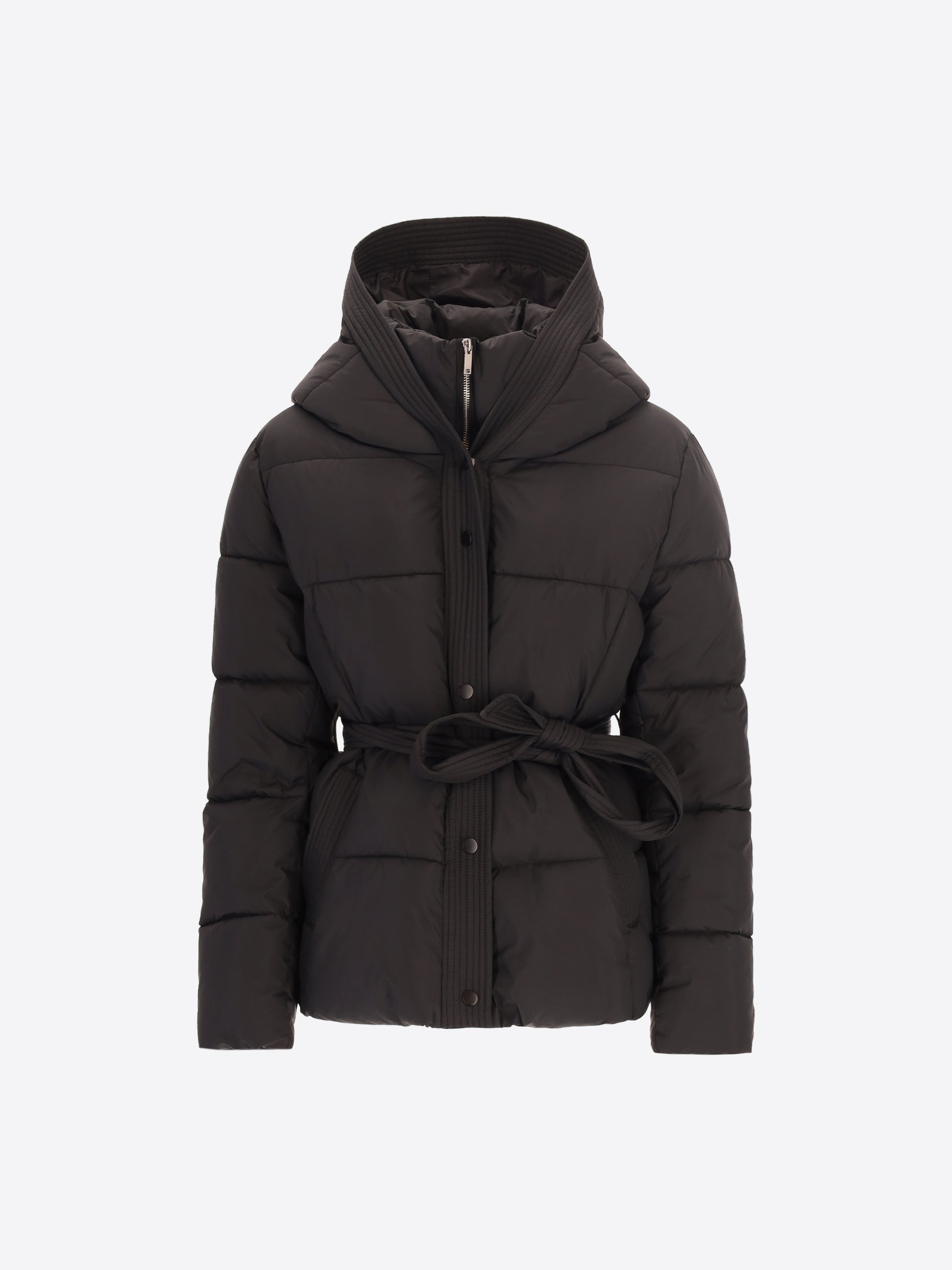 Puffer Jacket Vienna with Belt and Hood