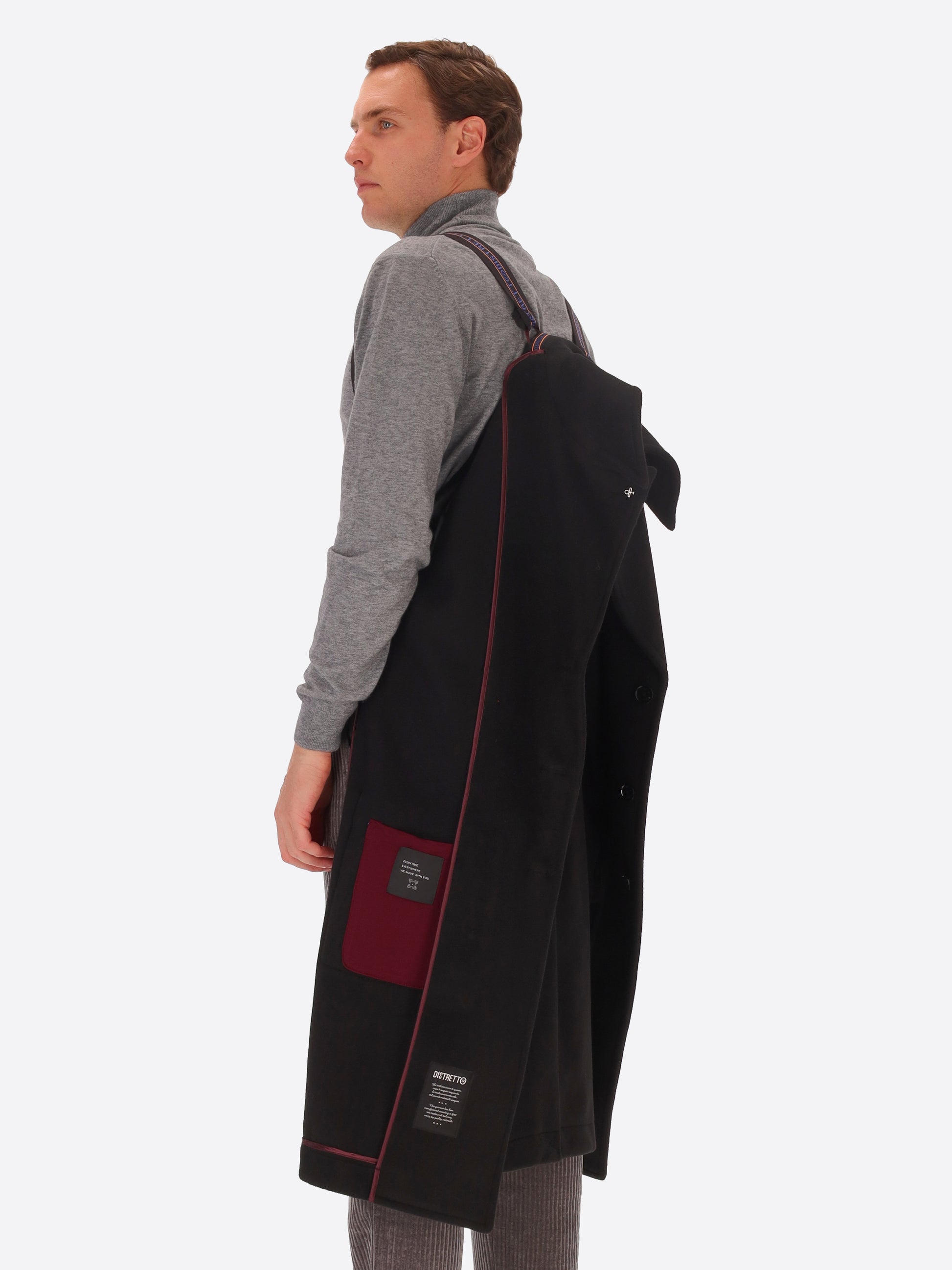 Manchester Overcoat aus Superkomfort-Wollmischgewebe