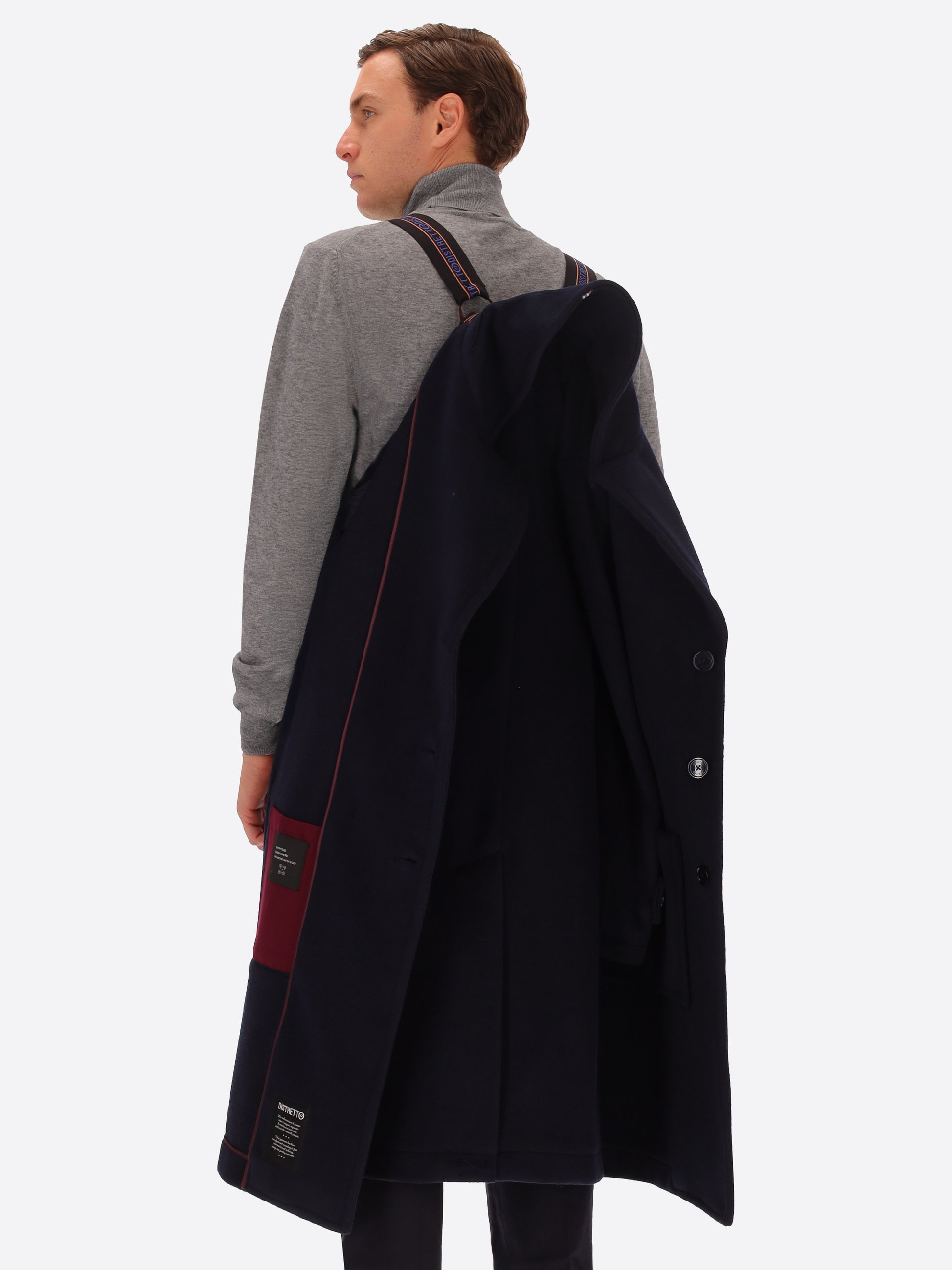 Manchester Overcoat aus Superkomfort-Wollmischgewebe