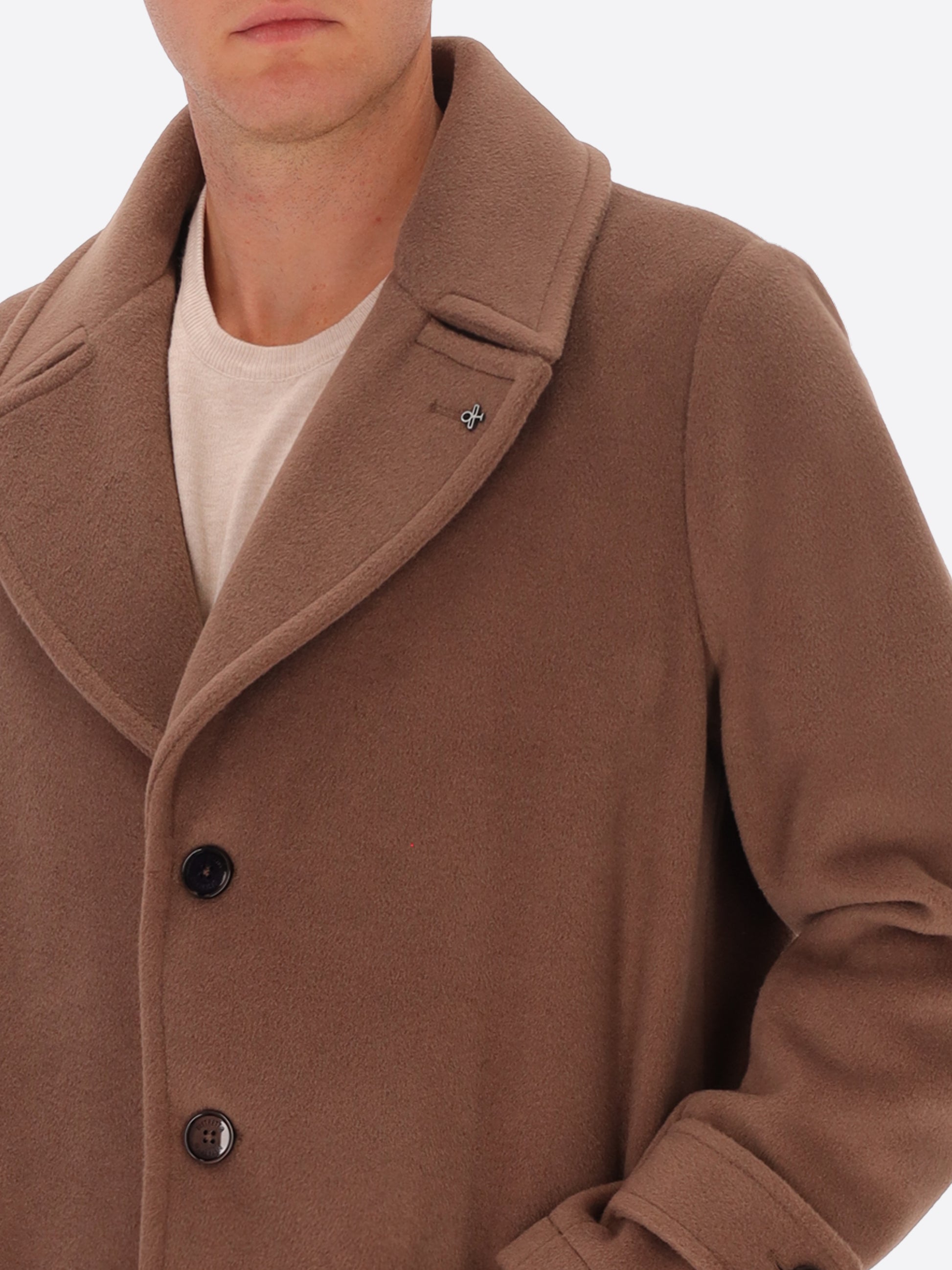 Manchester Overcoat aus Superkomfort-Wollmischgewebe