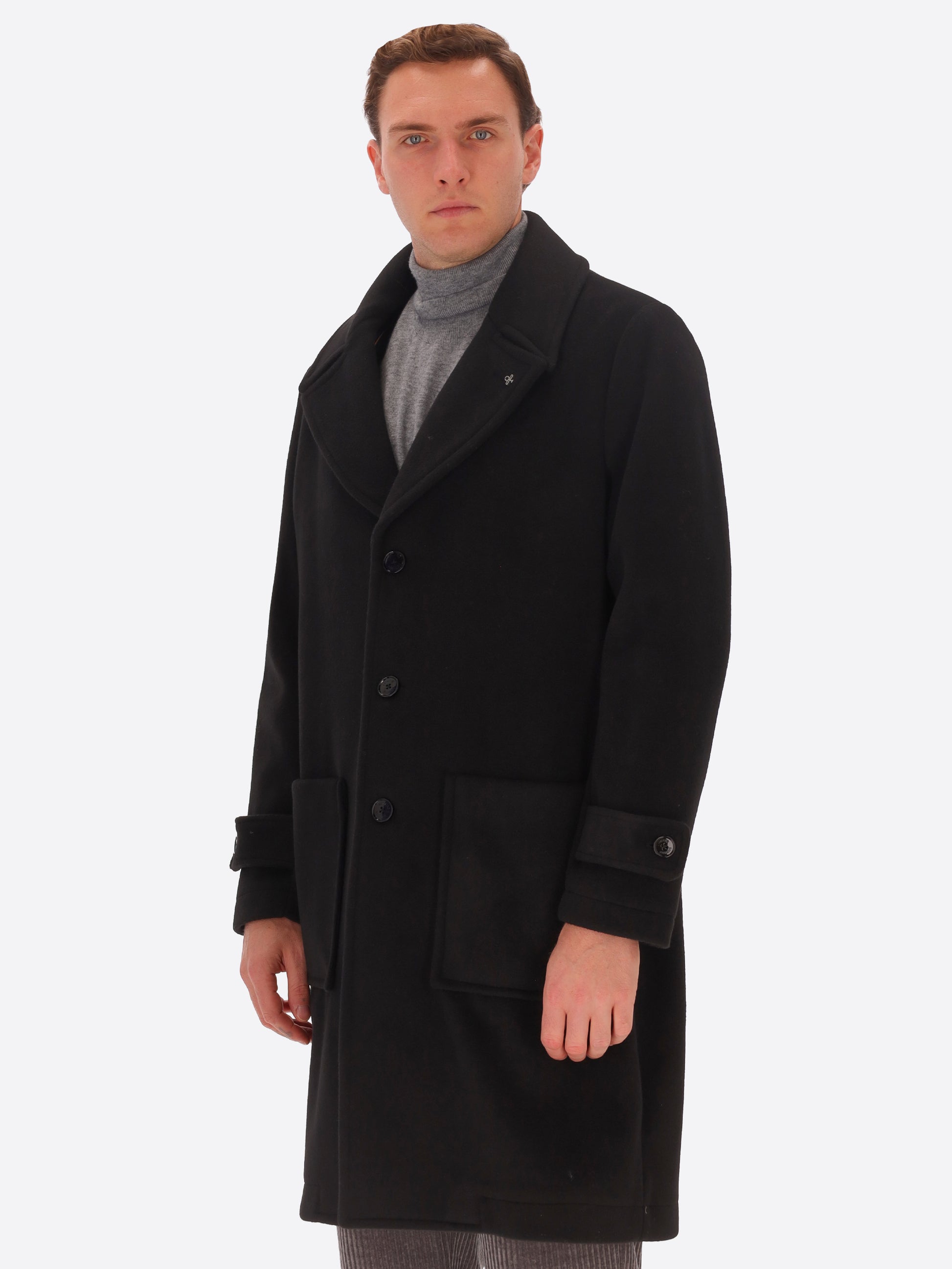 Manchester Overcoat aus Superkomfort-Wollmischgewebe