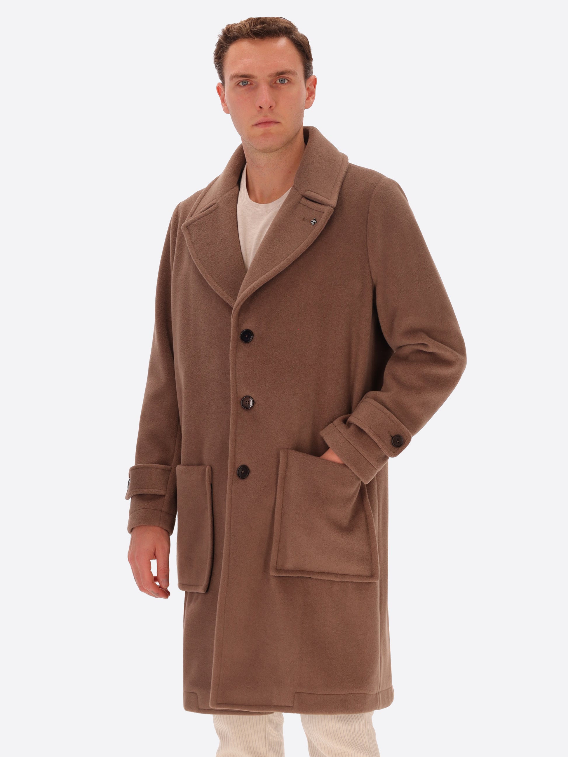 Manchester Overcoat aus Superkomfort-Wollmischgewebe