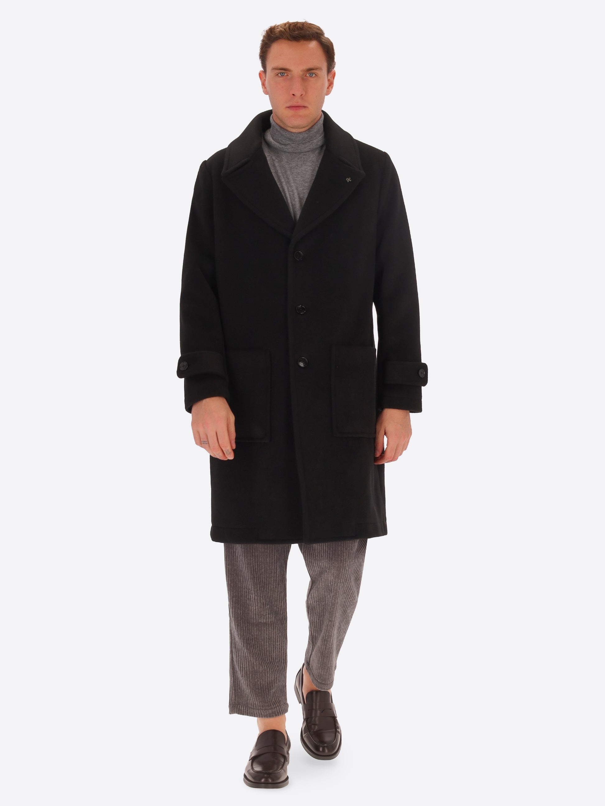 Manchester Overcoat aus Superkomfort-Wollmischgewebe