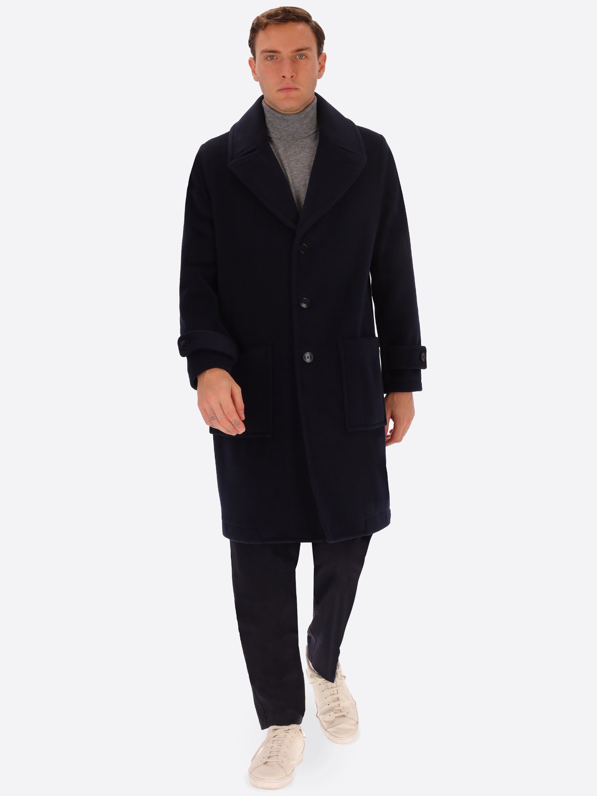 Manchester Overcoat aus Superkomfort-Wollmischgewebe