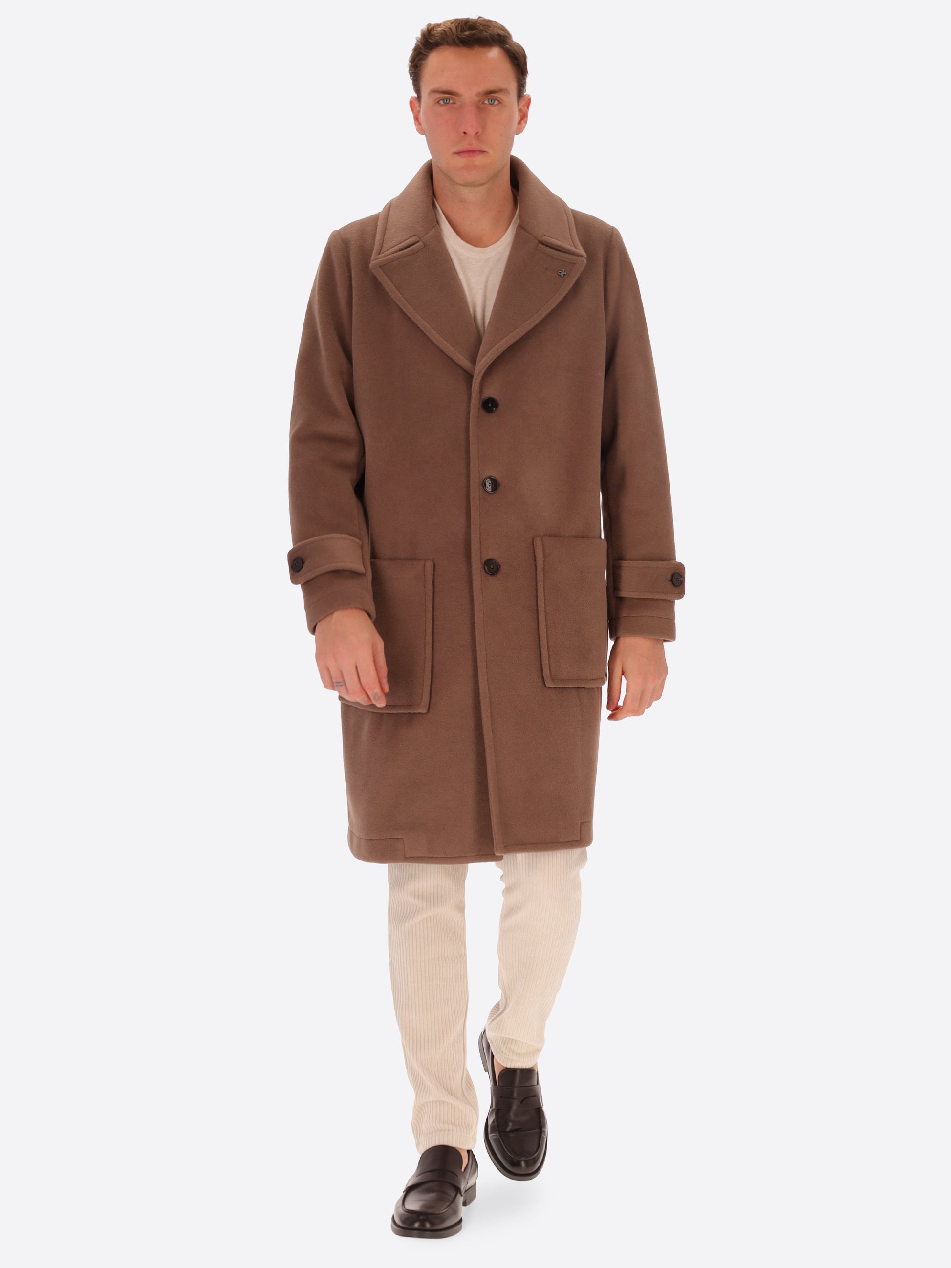 Manchester Overcoat aus Superkomfort-Wollmischgewebe