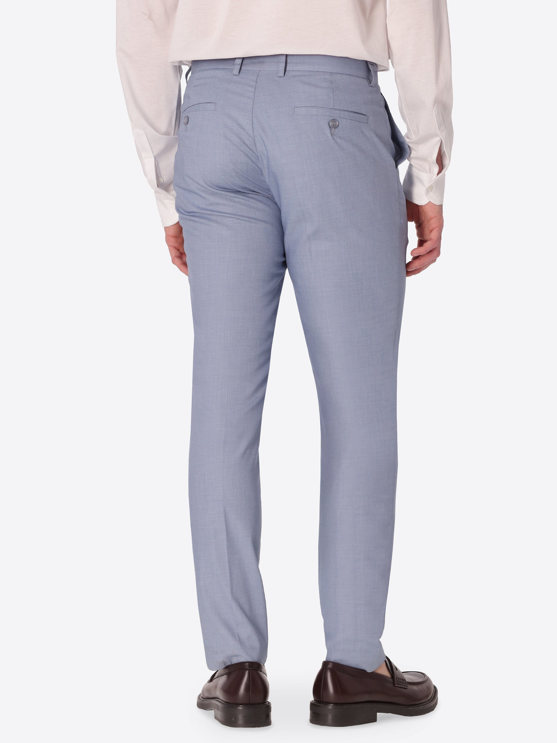 Alabastro Tailoring-Hose Aus Super-Comfort Cool-Wool-Effekt-Gewebe