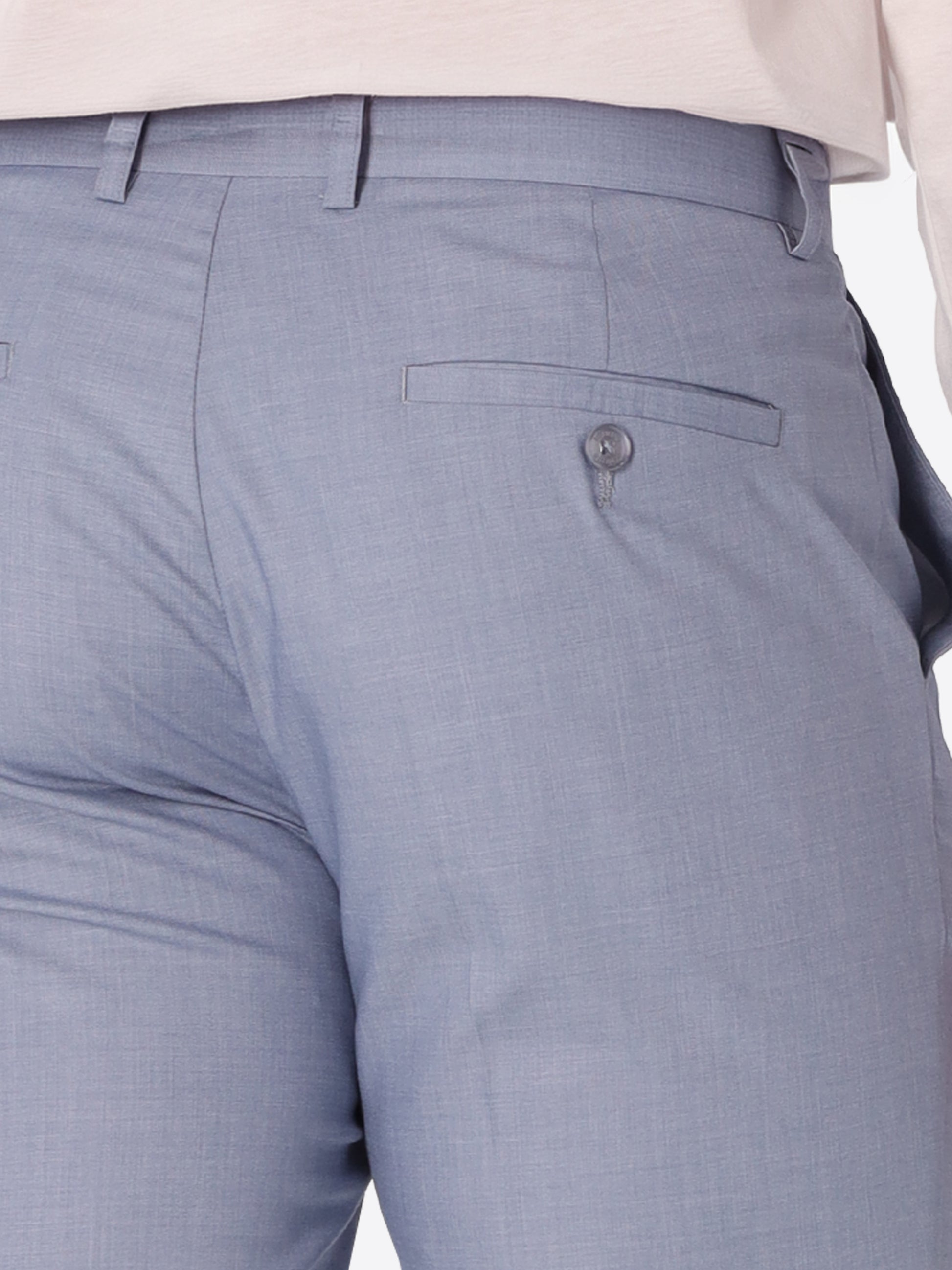 Alabastro Tailoring-Hose Aus Super-Comfort Cool-Wool-Effekt-Gewebe