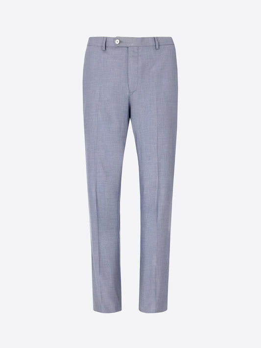 Tailoring Trousers Alabastro In Super-Comfort Cool Wool Effect Fabric