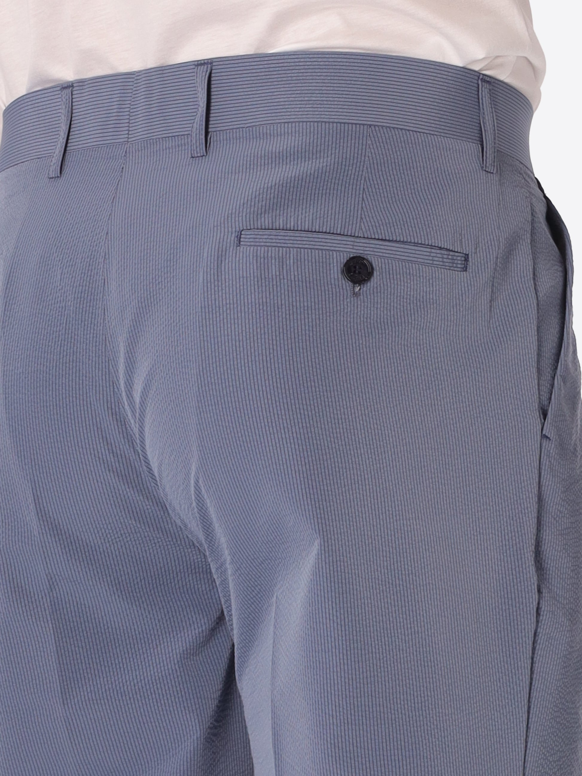 Arezzo Tailoring-HoseAus Super-Comfort Feinstruktur-Streifen-Gewebe